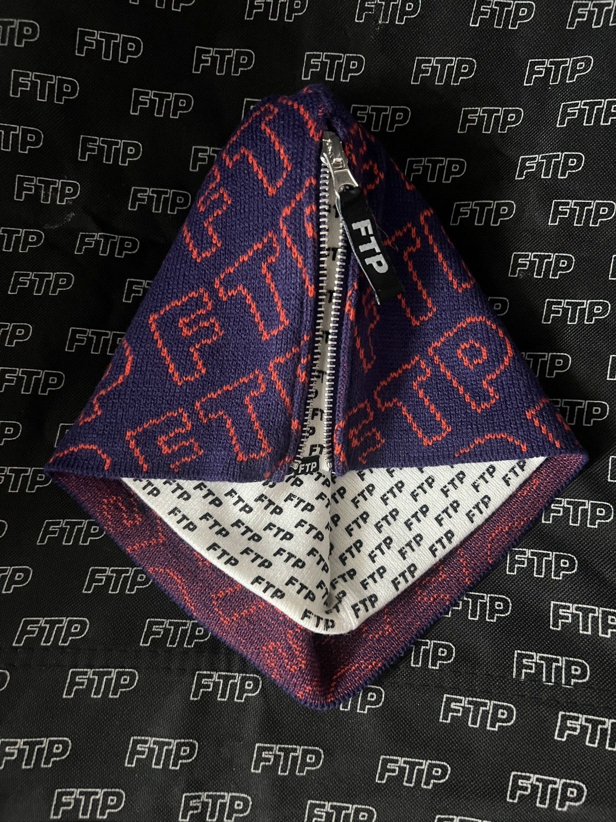 Fuck The Population FTP Zipper beanie Size ONE SIZE - 3 Thumbnail