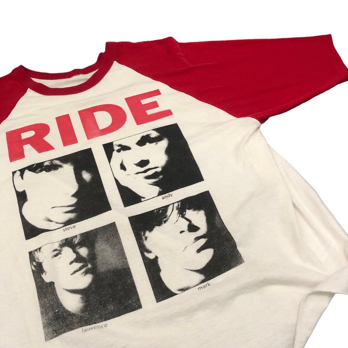 Band Tees Vtg Ride Full Line-Up Members Photoprints Band Tshirt Size US XL / EU 56 / 4 - 1 Thumbnail