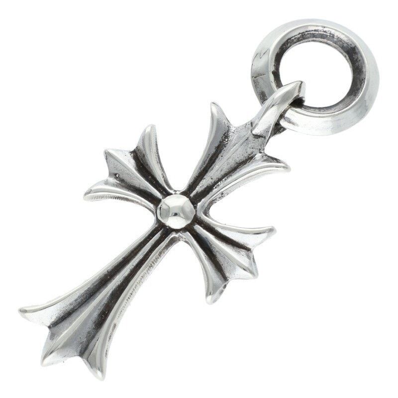 Chrome Hearts Chrome Hearts TINY CROSS Charm Silver Necklace Size ONE SIZE - 1 Thumbnail