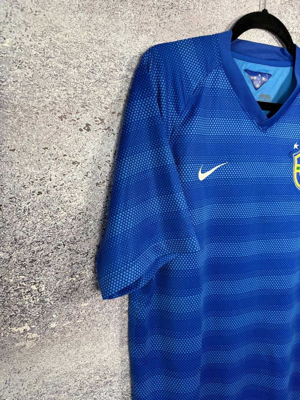 Nike Vintage Brazil National Team 2014 Nike Soccer Jersey Size US L / EU 52-54 / 3 - 4 Thumbnail