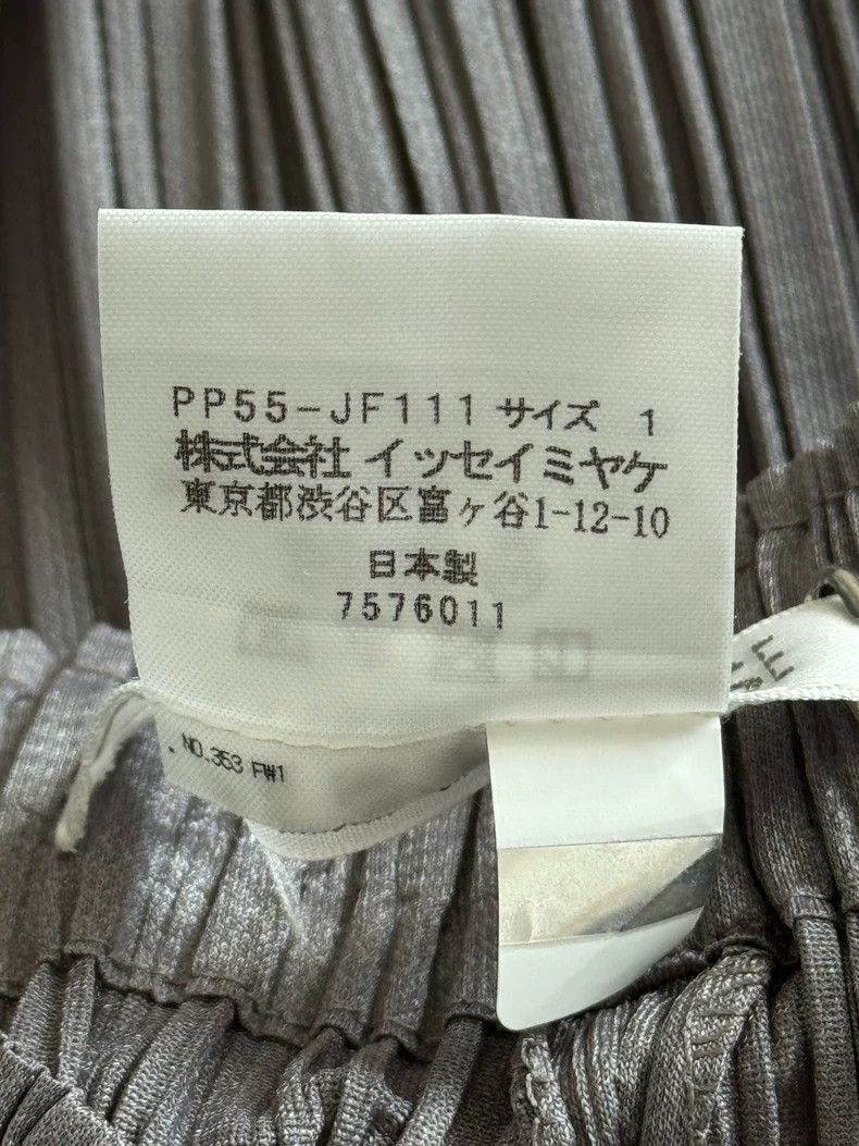 Issey Miyake issey miyake size:1 Grey short-sleeved shirt 2506-Nextarro Size US 26 / EU 42 - 4 Thumbnail