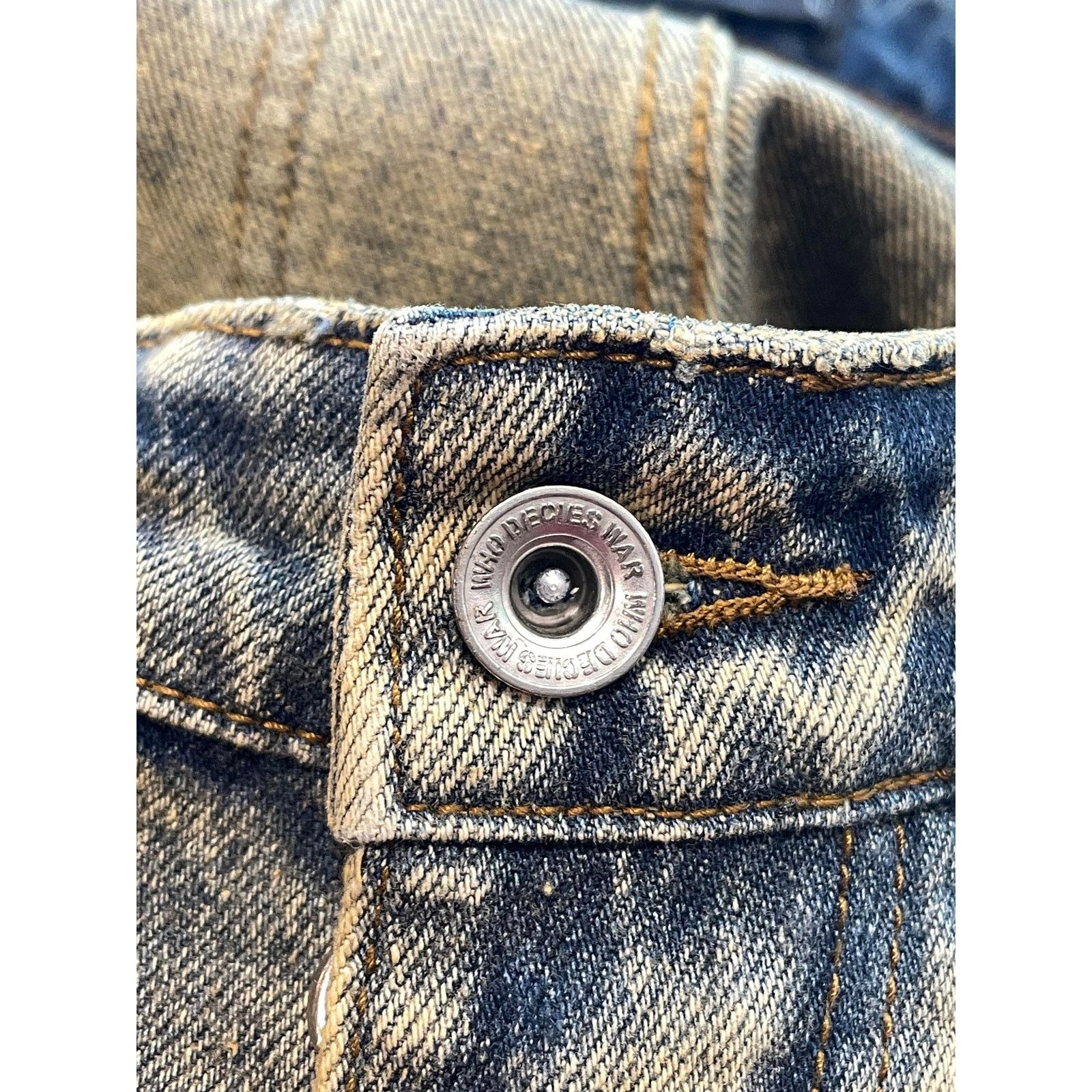 Who Decides War WDW Gary Denim Size US 30 / EU 46 - 7 Thumbnail