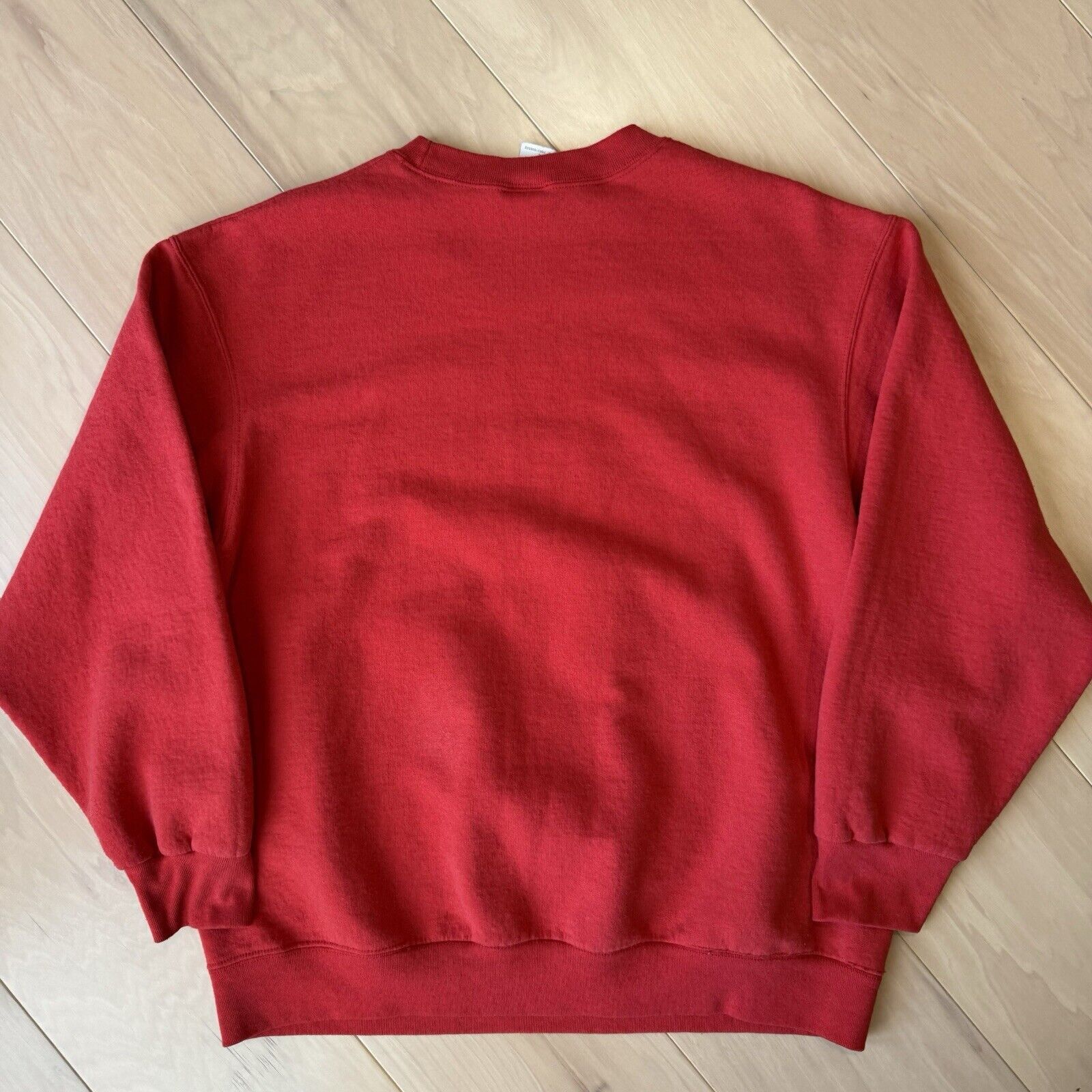 Vintage Vintage Betty Boop Christmas Sweatshirt Red Fleece Pullover Size US L / EU 52-54 / 3 - 6 Thumbnail