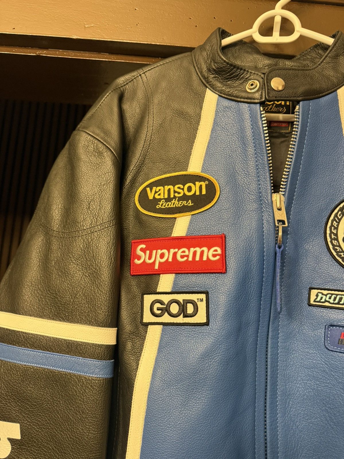 Supreme × Vanson Leathers Supreme Hysteric Glamour Vanson Leather Jacket Size MEDIUM Size US M / EU 48-50 / 2 - 3 Thumbnail