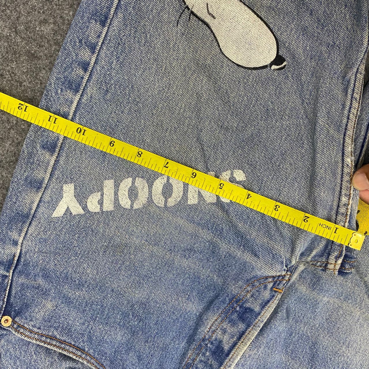 Levi's 💥Best Offer💥Vintage 90s Levis x snoopy Denim Size US 32 / EU 48 - 7 Thumbnail
