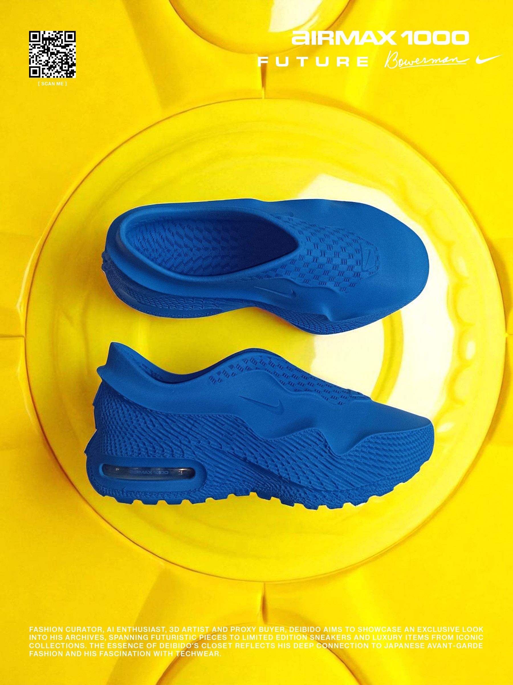 Nike Nike Air Max 1000 'Racer Blue' x Zellerfeld HV0234 Size US 9 / EU 42 - 11 Thumbnail