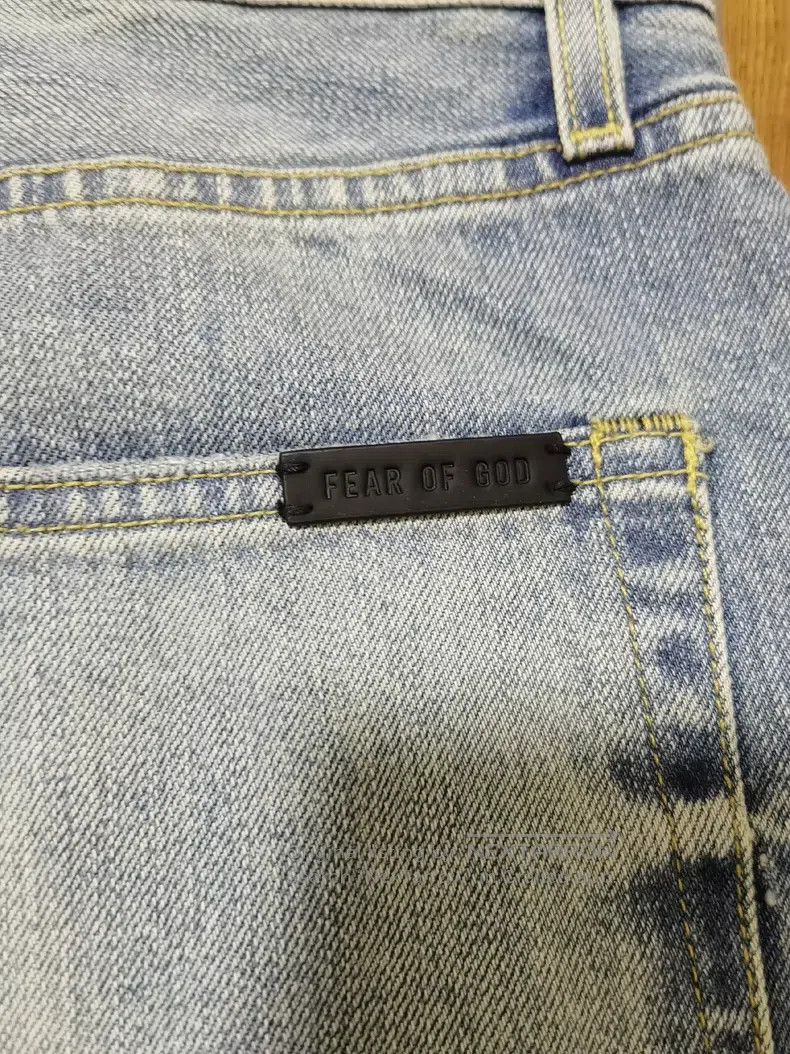 Fear of God Fear of God Blue straight jeans Size US 32 / EU 48 - 3 Thumbnail