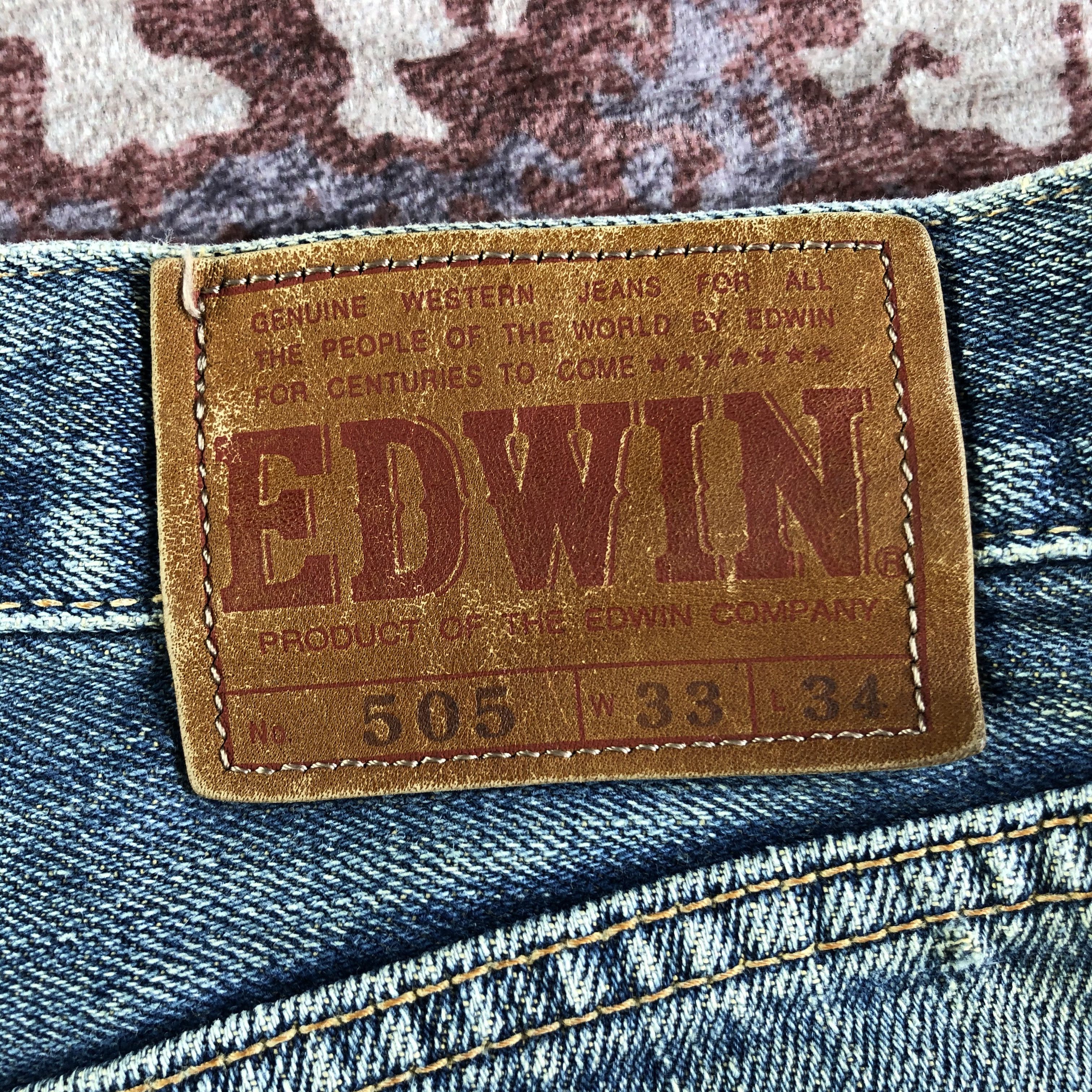 Edwin Vintage Edwin 505 Selvedge Jeans-JM3673 Size US 34 / EU 50 - 6 Thumbnail