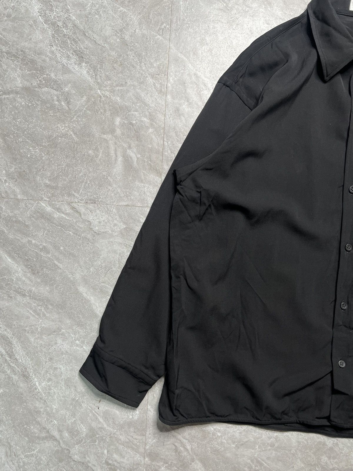 Balenciaga F/W 21 Balenciaga Small Fit Silk Lined Wool Overshirt Size US M / EU 48-50 / 2 - 4 Thumbnail