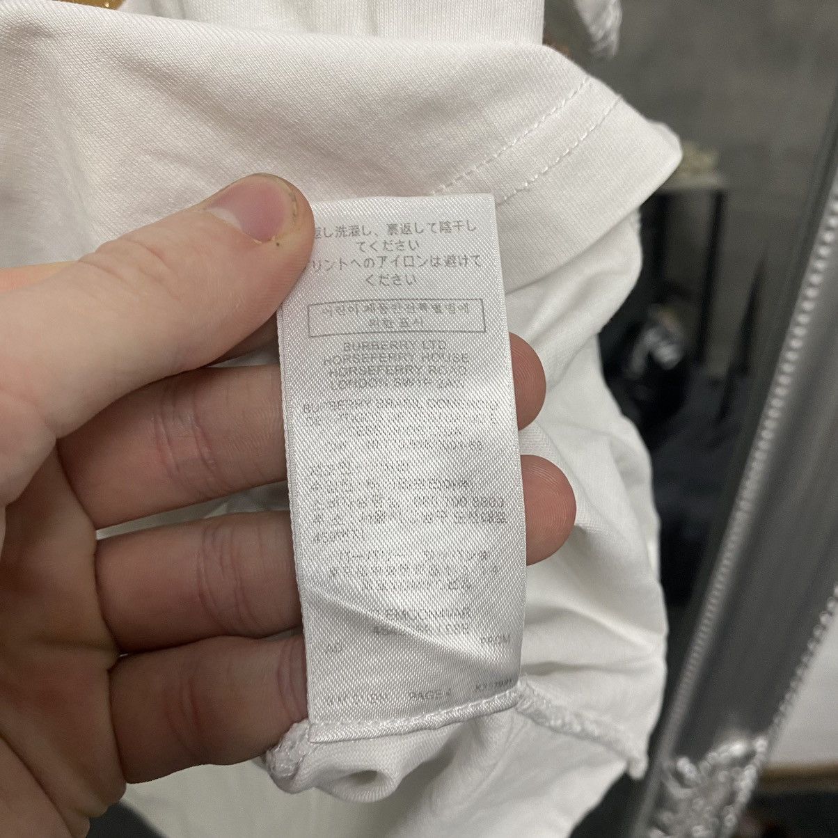 Burberry Burberry t shirt Big Logo Size US XS / EU 42 / 0 - 12 Thumbnail
