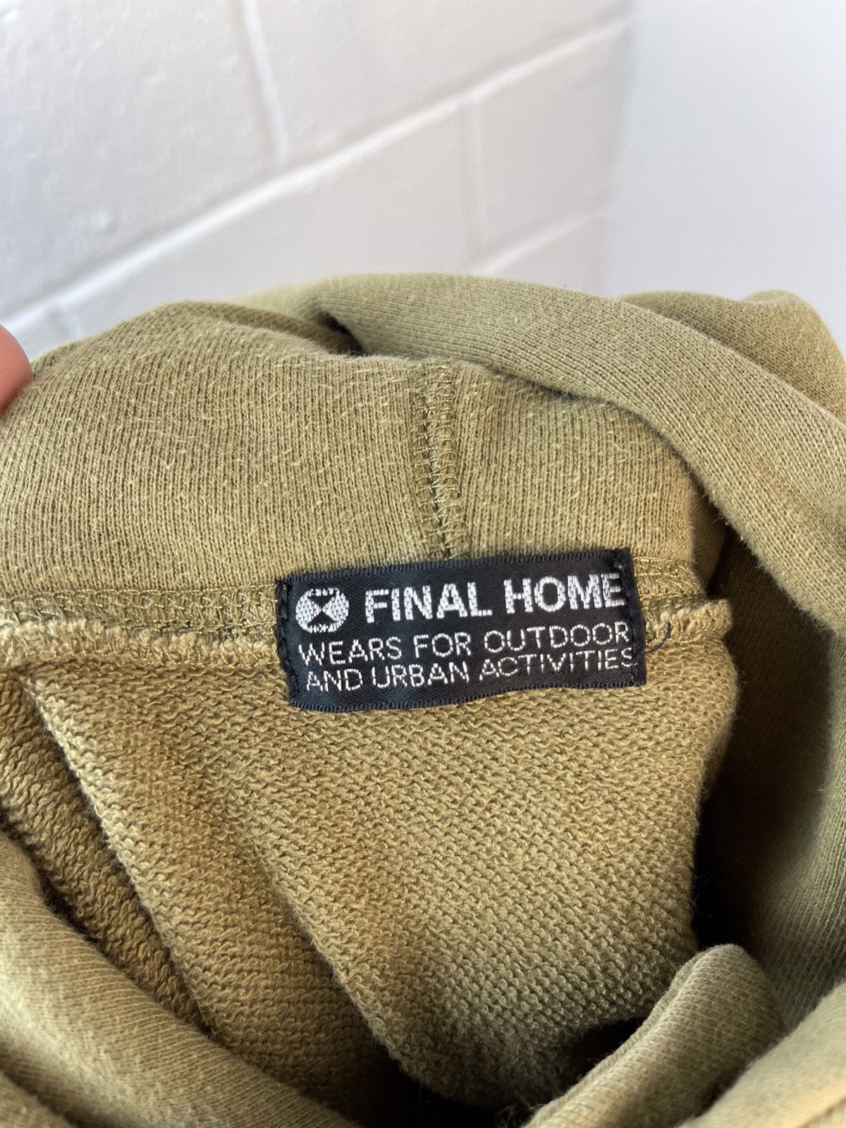 Final Home 90s Final Home Anorak Ninja Style Croped Hoodie (A1) Size US M / EU 48-50 / 2 - 7 Thumbnail
