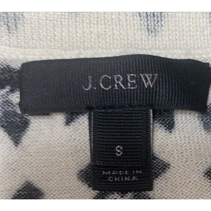 J.Crew J Crew 100% Merino Wool Cream Womens Med Bowtie Small Size S / US 4 / IT 40 - 5 Thumbnail