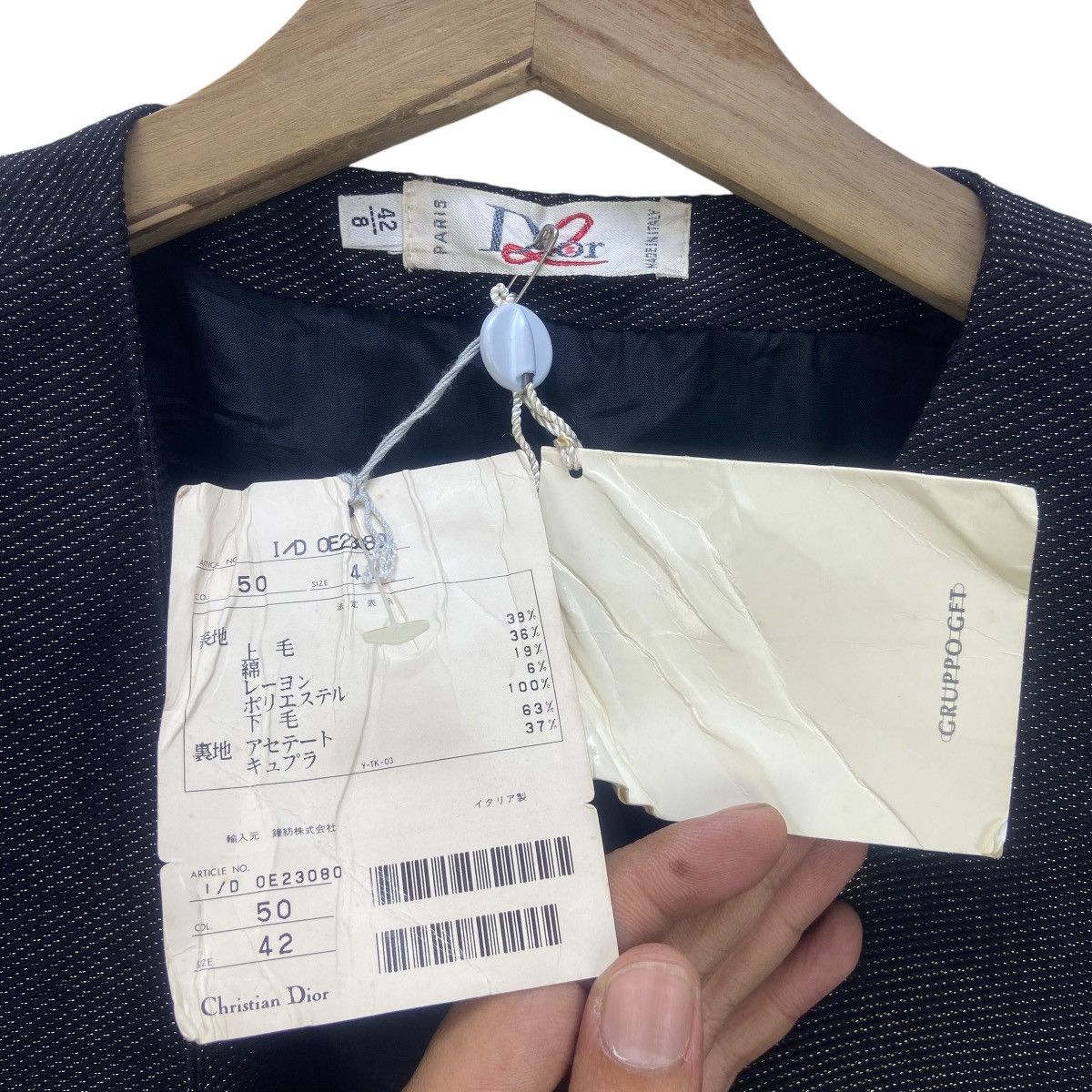 Dior Made in Italy Dior Jacket Size S / US 4 / IT 40 - 21 Thumbnail