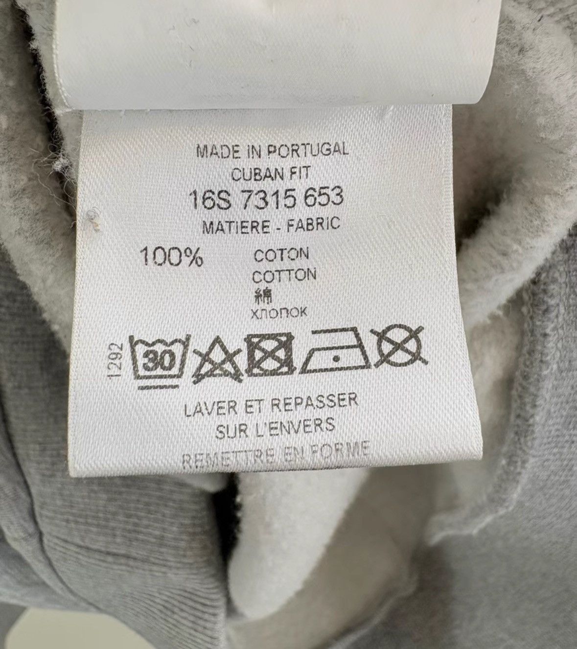 Givenchy Givenchy Gray Graphic Print Sweatshirt. Size US S / EU 44-46 / 1 - 5 Thumbnail