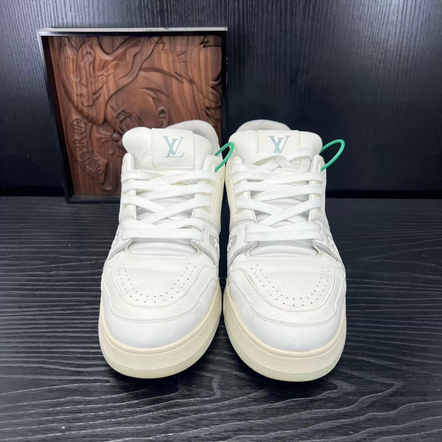 Louis Vuitton LV Trainer White Cement US9/EU43 New Size US 10 / EU 43 - 7 Thumbnail