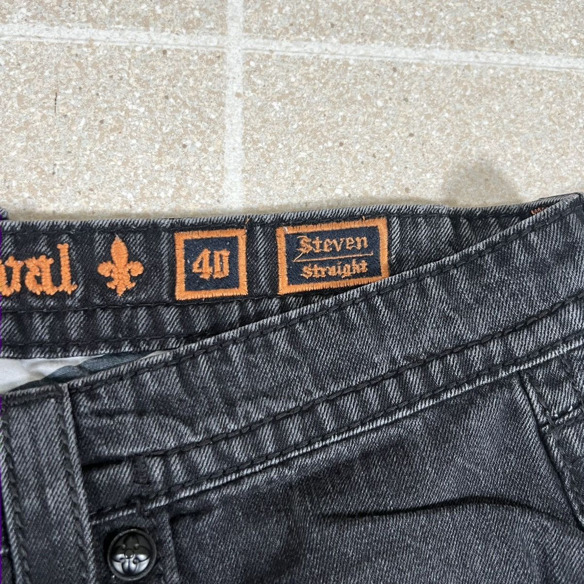 Rock Revival Rock Revival Mens Black Jean Sz 40 Steven Straight Denim Y2K Size US 40 / EU 56 - 6 Thumbnail