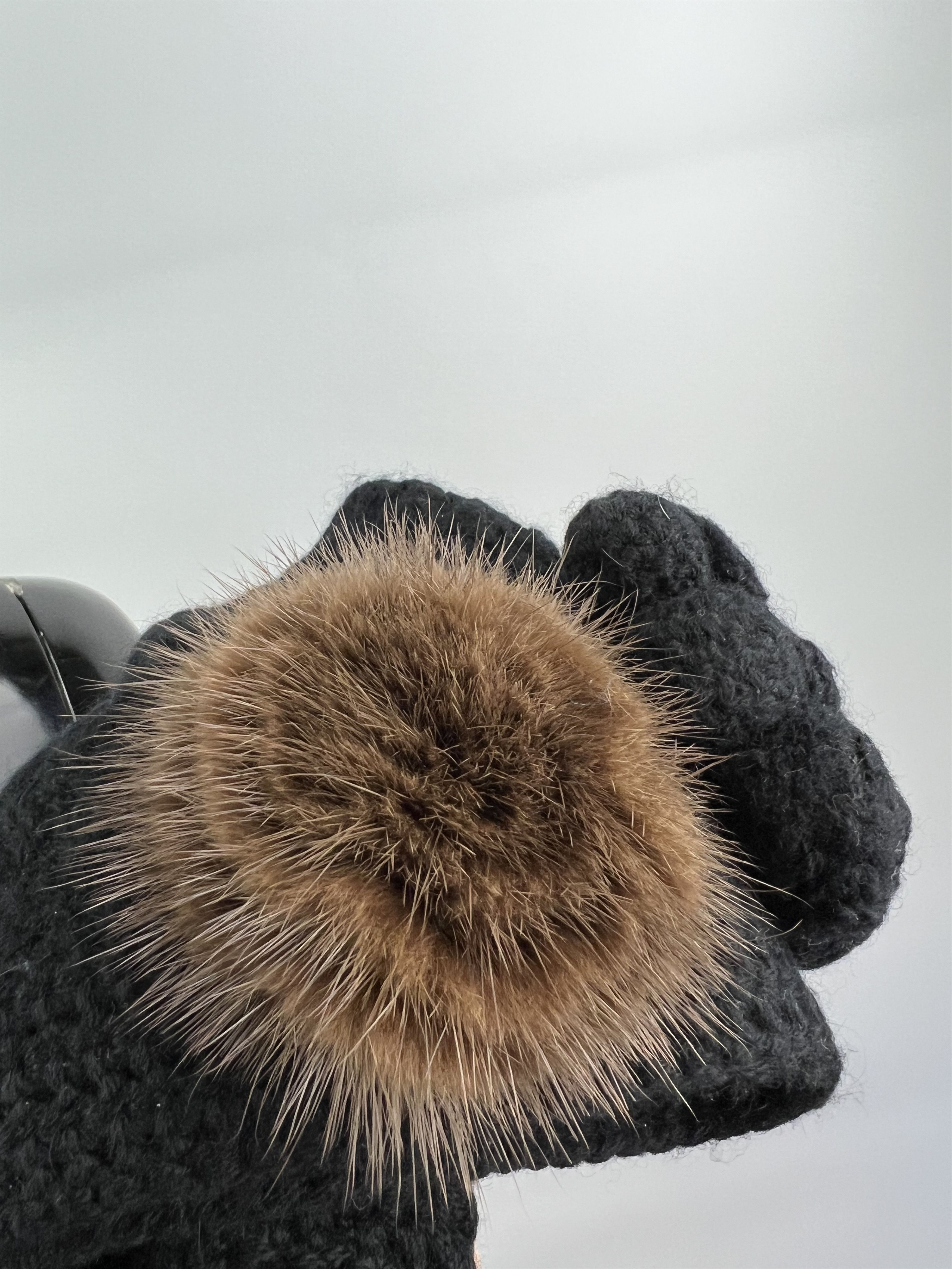 Other Max & Moi Knit 100% Cashmere Mink Beanie Hat One Size Size ONE SIZE - 5 Thumbnail