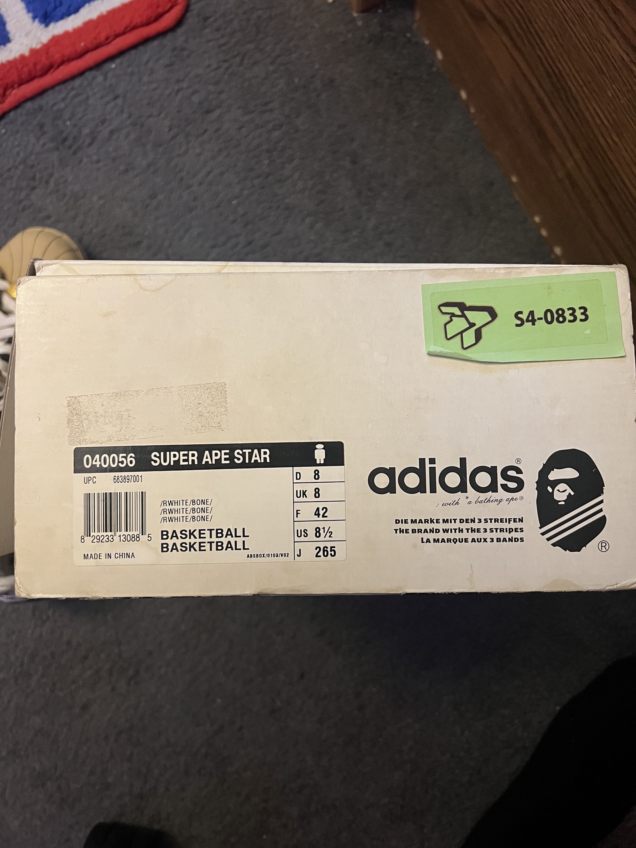 Adidas Adidas x Bape Super Ape Skate Size US 8.5 / EU 41-42 - 11 Thumbnail