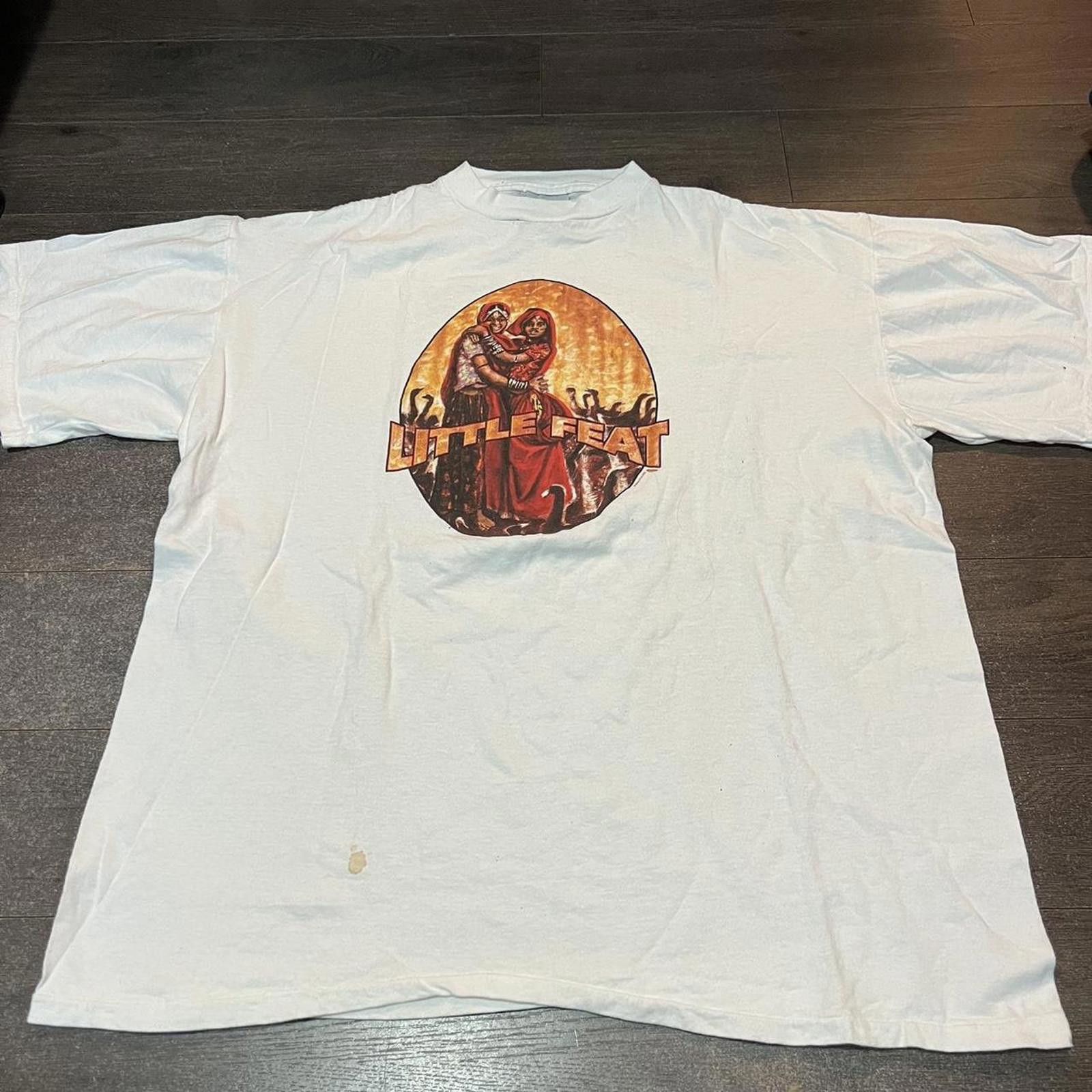 Tultex Vintage little feat ain’t had enough fun t shirt 90s RARE XL Size US XL / EU 56 / 4 - 2 Thumbnail