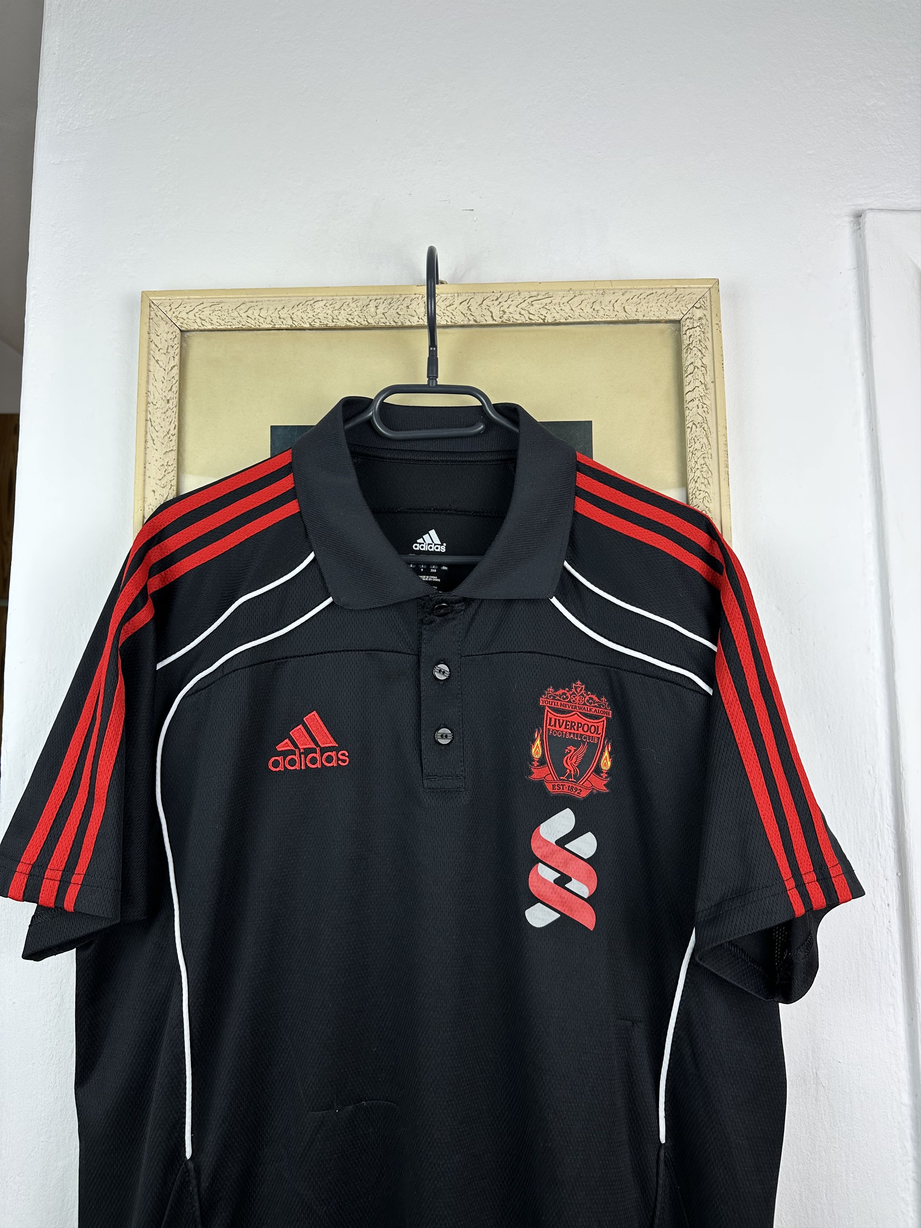 Adidas Vintage Adidas Liverpool Football Train Shirt Soccer Jersey Size US XL / EU 56 / 4 - 2 Thumbnail