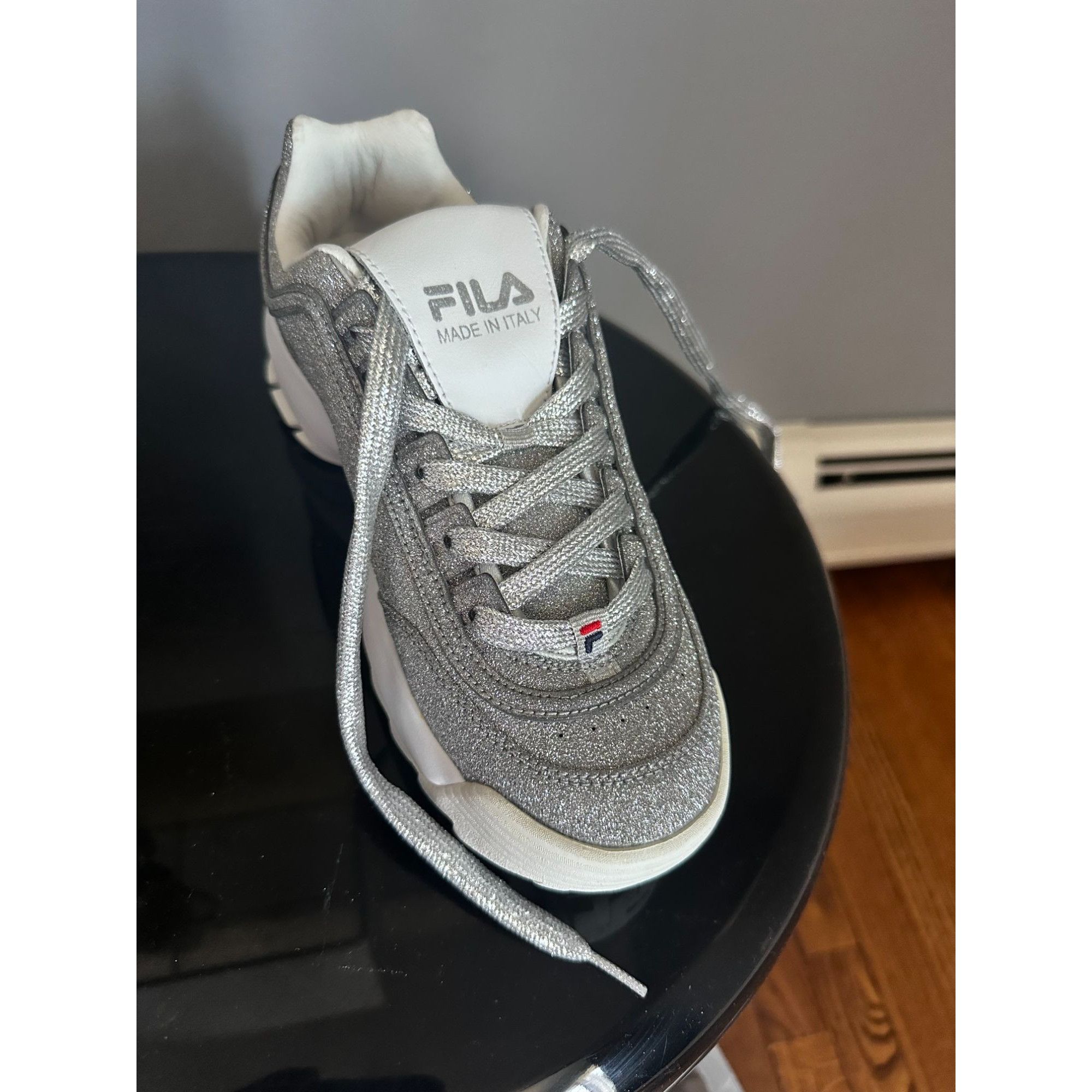 Fila NIB Fila Disruptor 2 Made in Italy Size 7.5 chunky silver gl Size US 7.5 / IT 37.5 - 1 Thumbnail