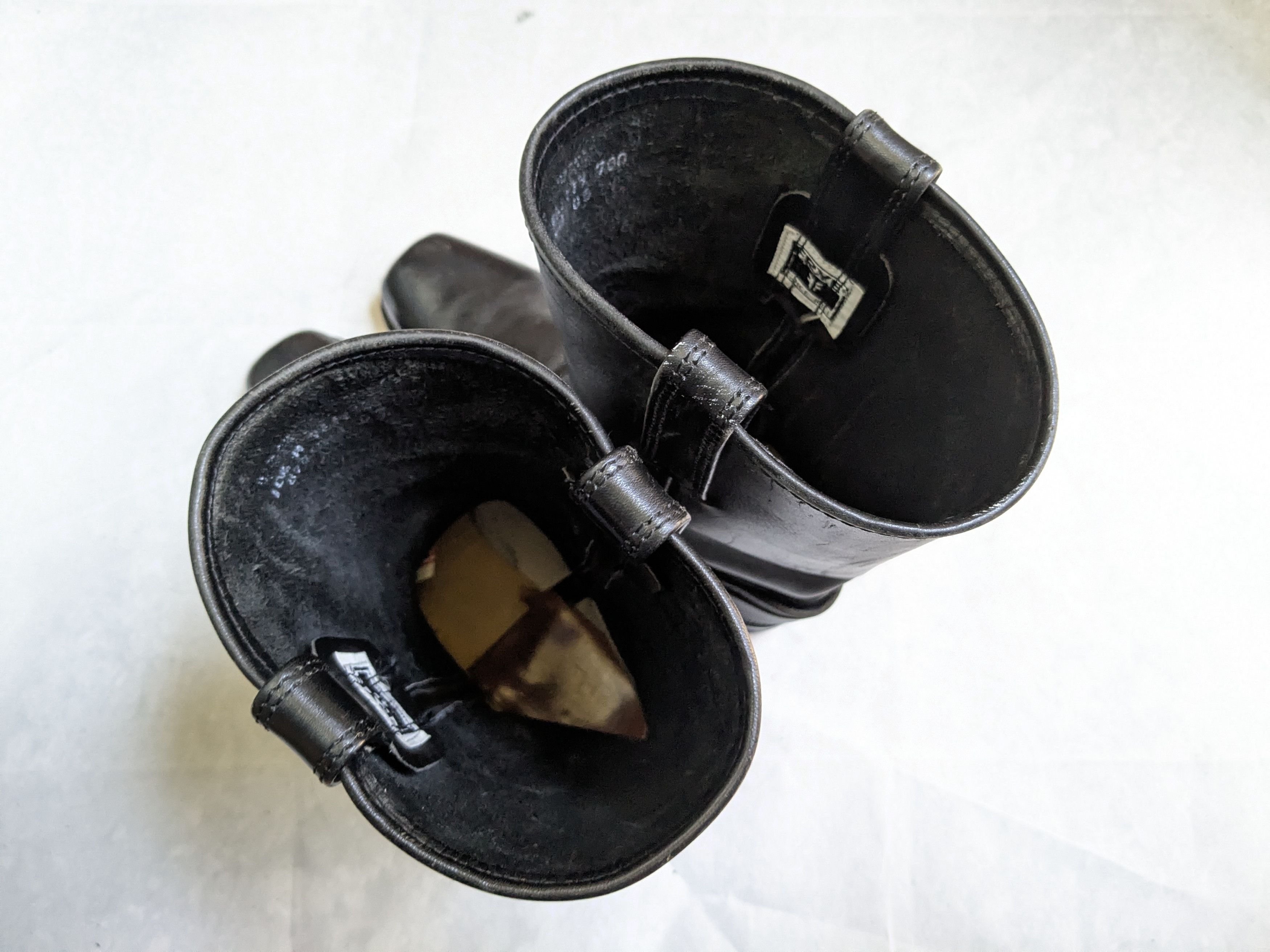 Frye Frye Harness Black Leather 10.5 M Leather Belted Size US 10.5 / EU 43-44 - 16 Thumbnail