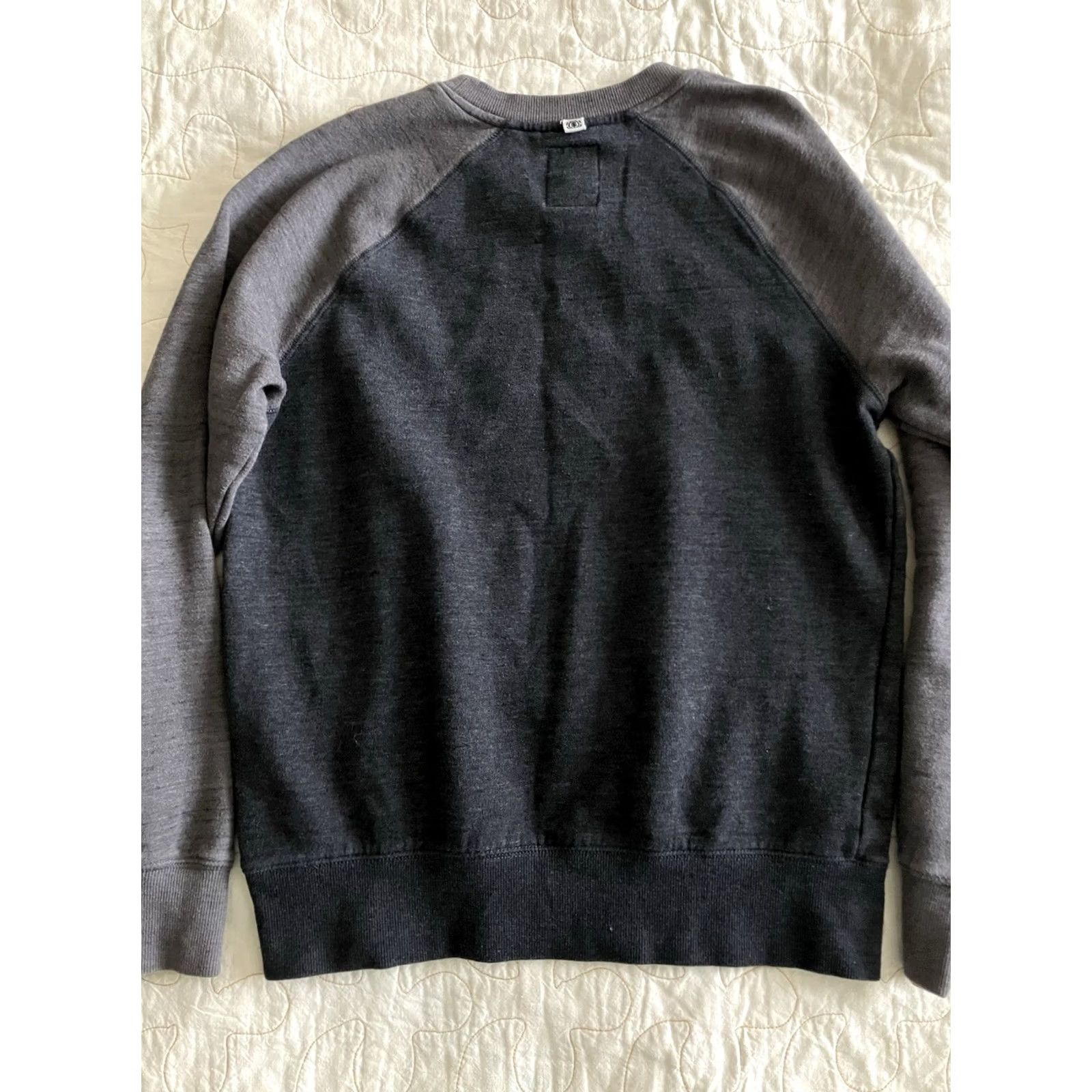 Element Element Sweatshirt Men’s Pullover Grey Black Solid Logo 25" Regular Small Size US S / EU 44-46 / 1 - 3 Thumbnail