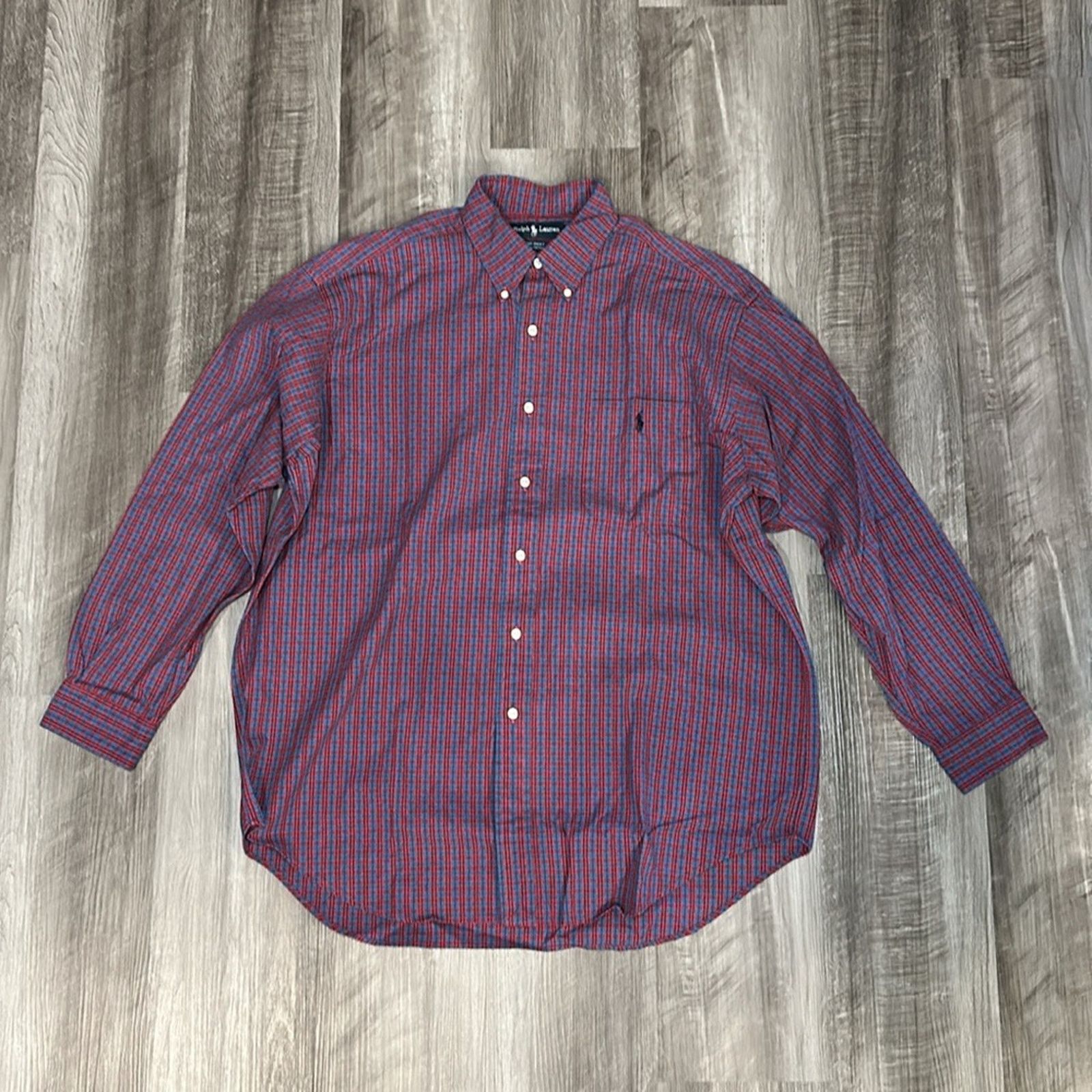 Ralph Lauren Ralph Lauren Big Shirt Long Sleeve Button Down - Large Size US L / EU 52-54 / 3 - 2 Thumbnail