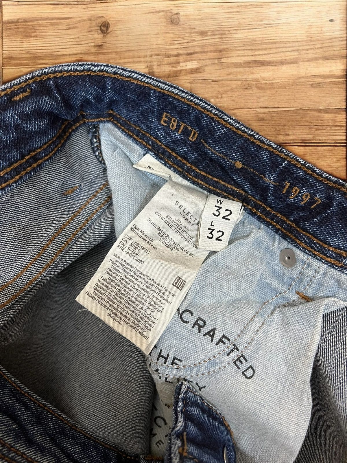 Selected Homme Selected Homme Slim Leon jeans size W32 L32 Size US 32 / EU 48 - 6 Thumbnail