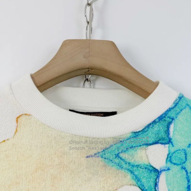 Louis Vuitton Louis Vuitton Colored ink three-flower printing logo sweat Size US XS / EU 42 / 0 - 3 Thumbnail
