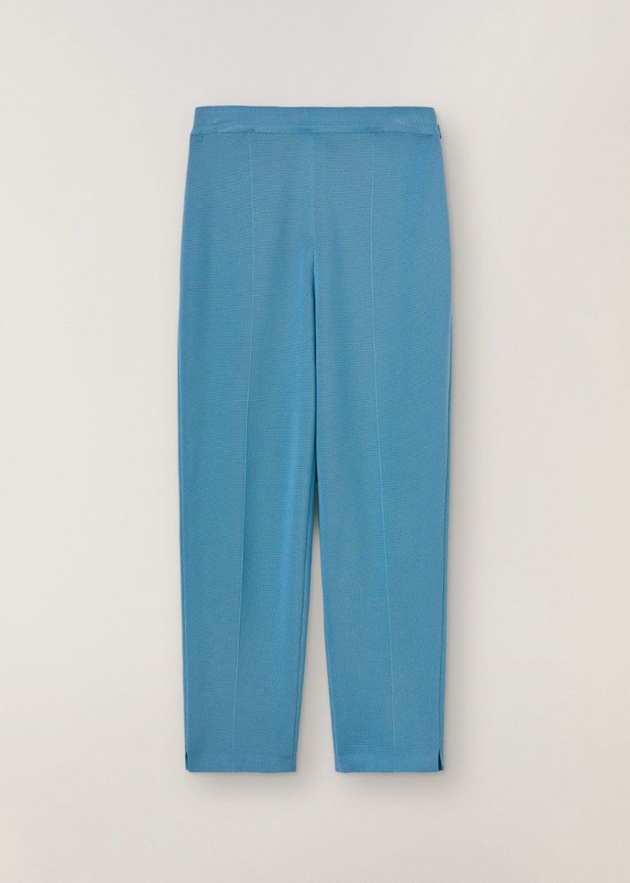 image of Loro Piana O1Srvl11E0424 Trouser In Blue, Women's (Size 26)