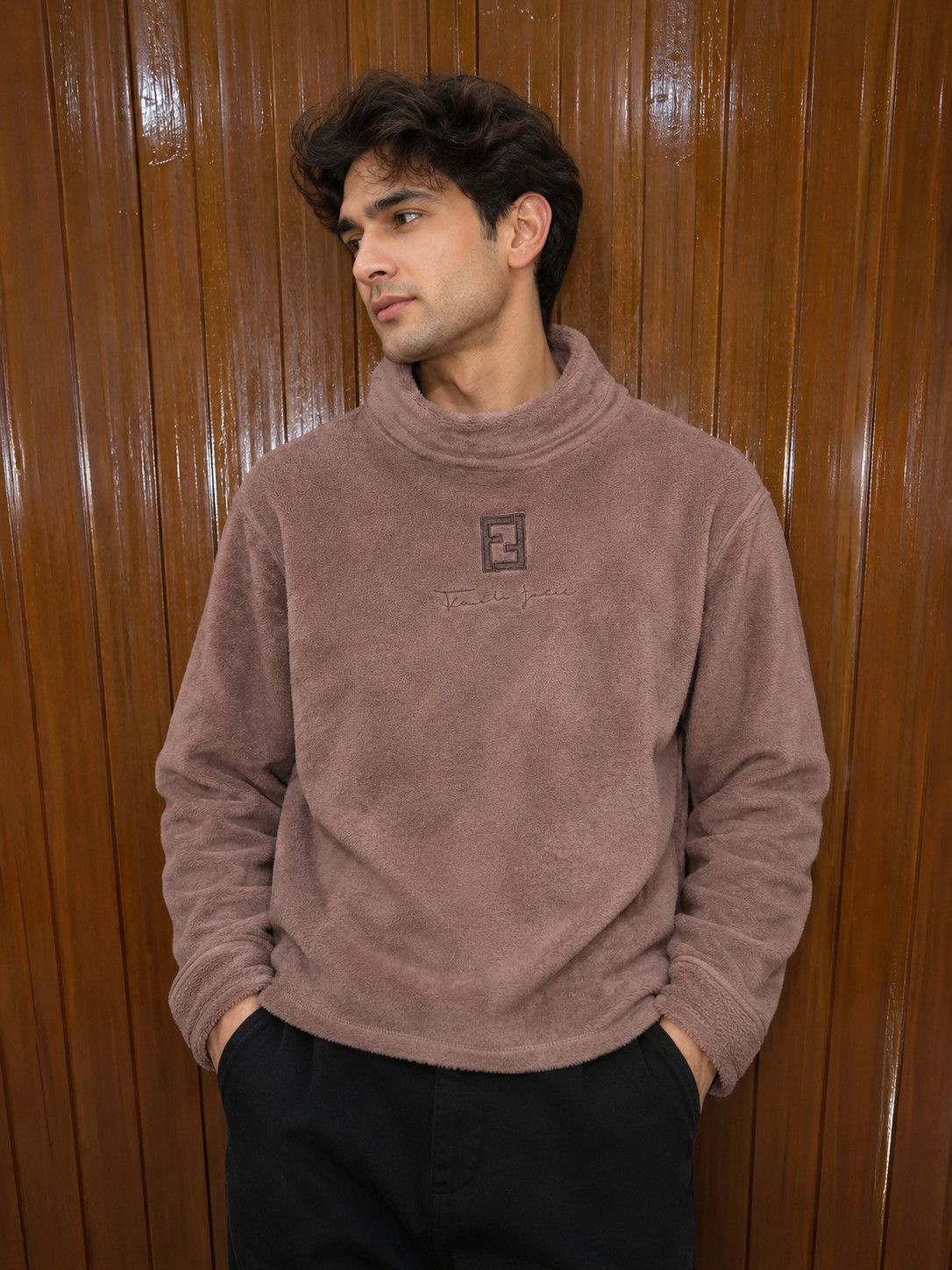 Fendi Vintage Fendi Turtle Neck Sweatshirt Size US M / EU 48-50 / 2 - 10 Thumbnail