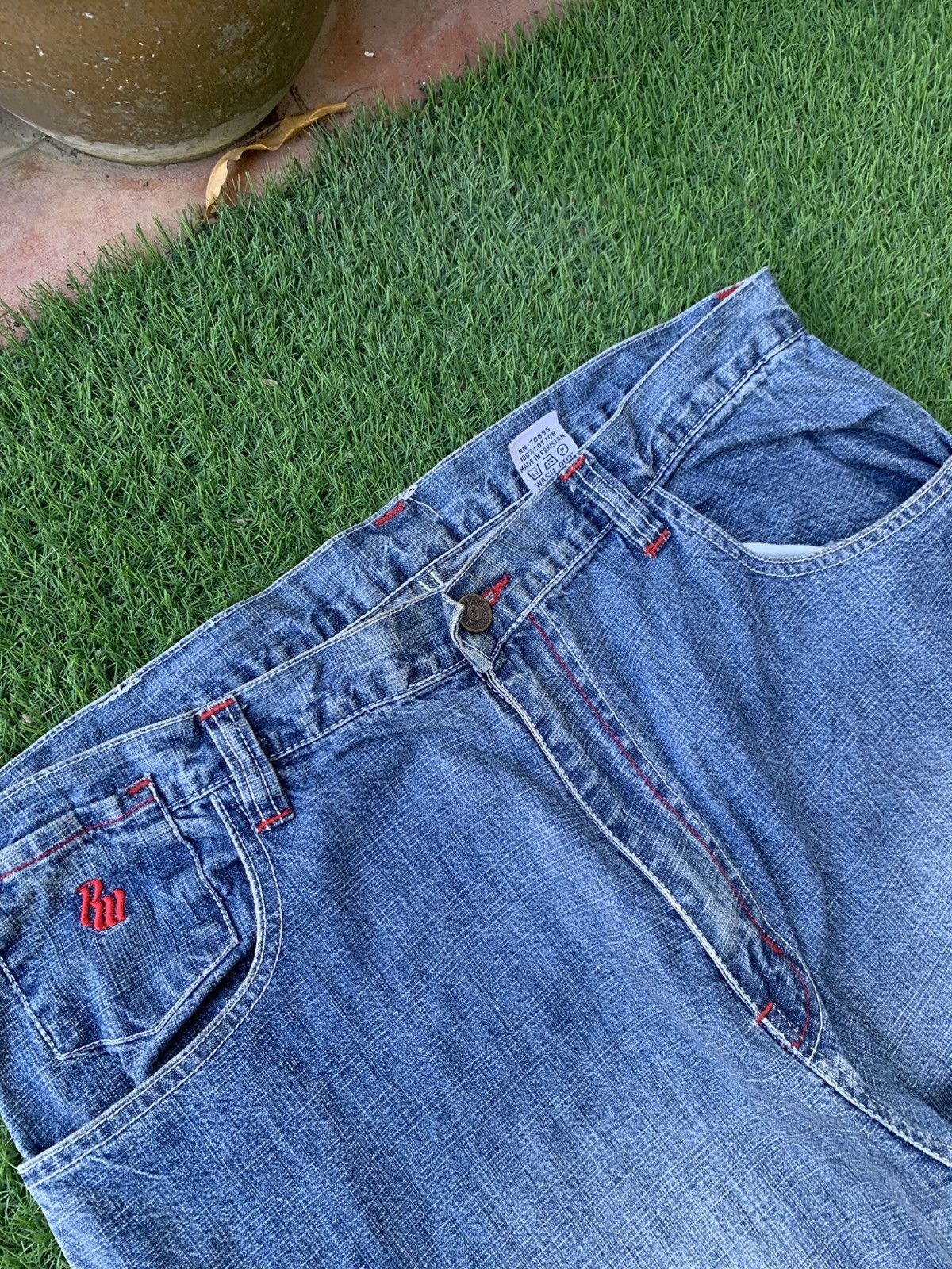 Rocawear Vintage Roca Wear Baggy Rap Jeans Size US 36 / EU 52 - 6 Thumbnail