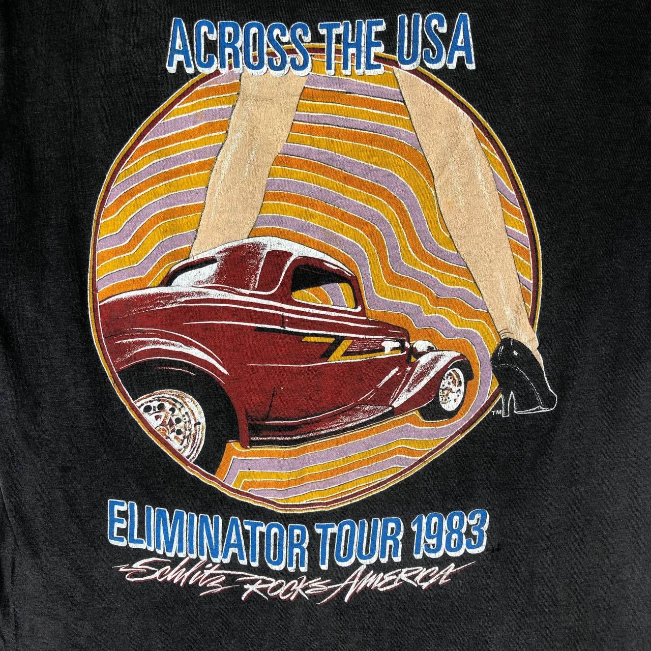 Band Tees Rare!!! Vintage 1983 ZZ Top Eliminator Tour Band T-shirt Size US L / EU 52-54 / 3 - 9 Thumbnail