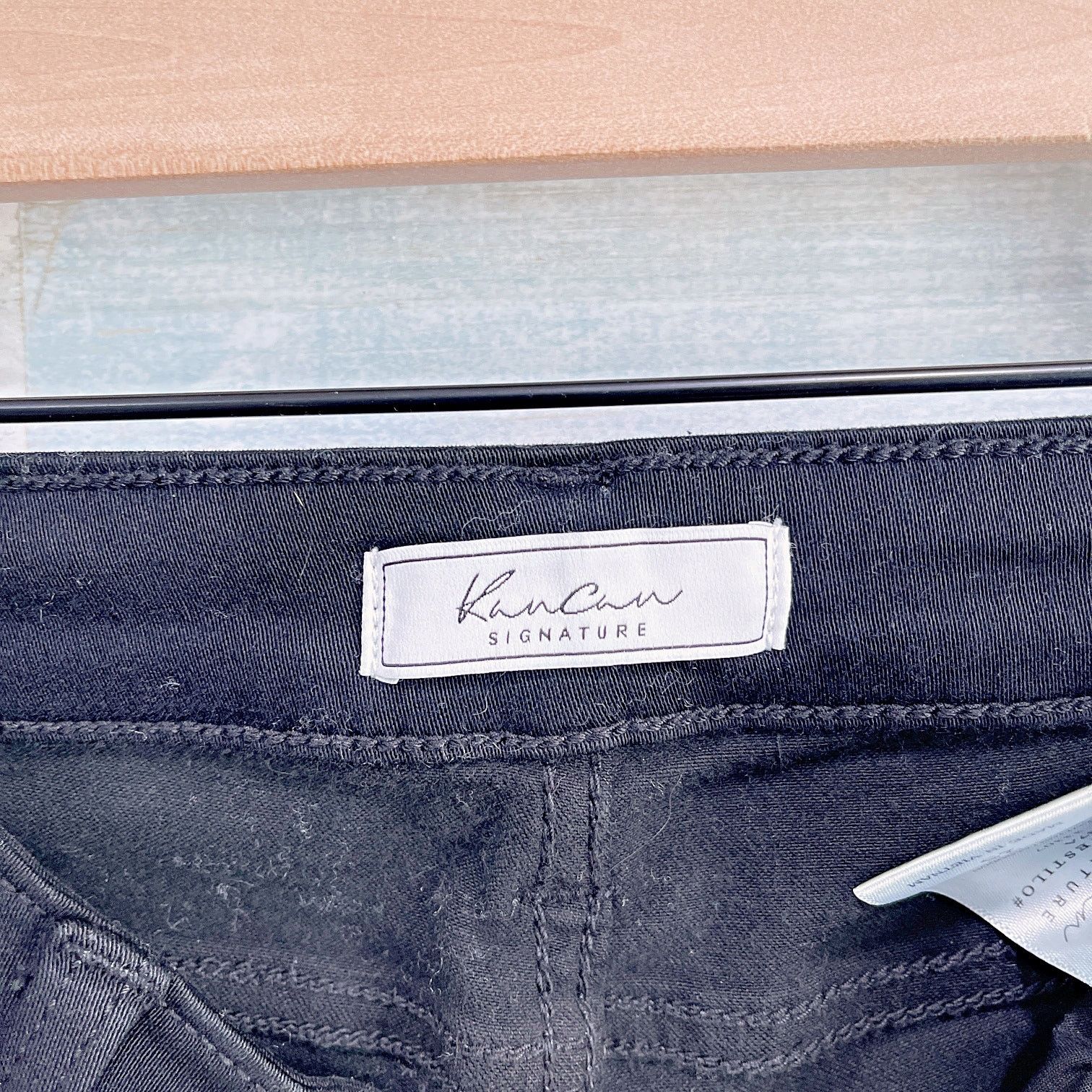 Other Kancan Cindy Mid Rise Skinny Ankle Jeans Black Womens 25 Size 25" / US 0 / IT 36 - 7 Thumbnail