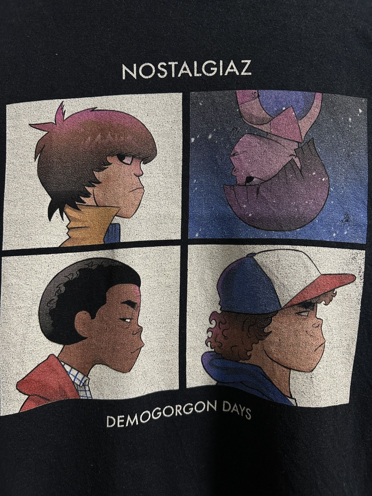 Band Tees Rare Vintage T-Shirt Gorillaz Nostalgiaz Demogorgon Days Size US XL / EU 56 / 4 - 2 Thumbnail