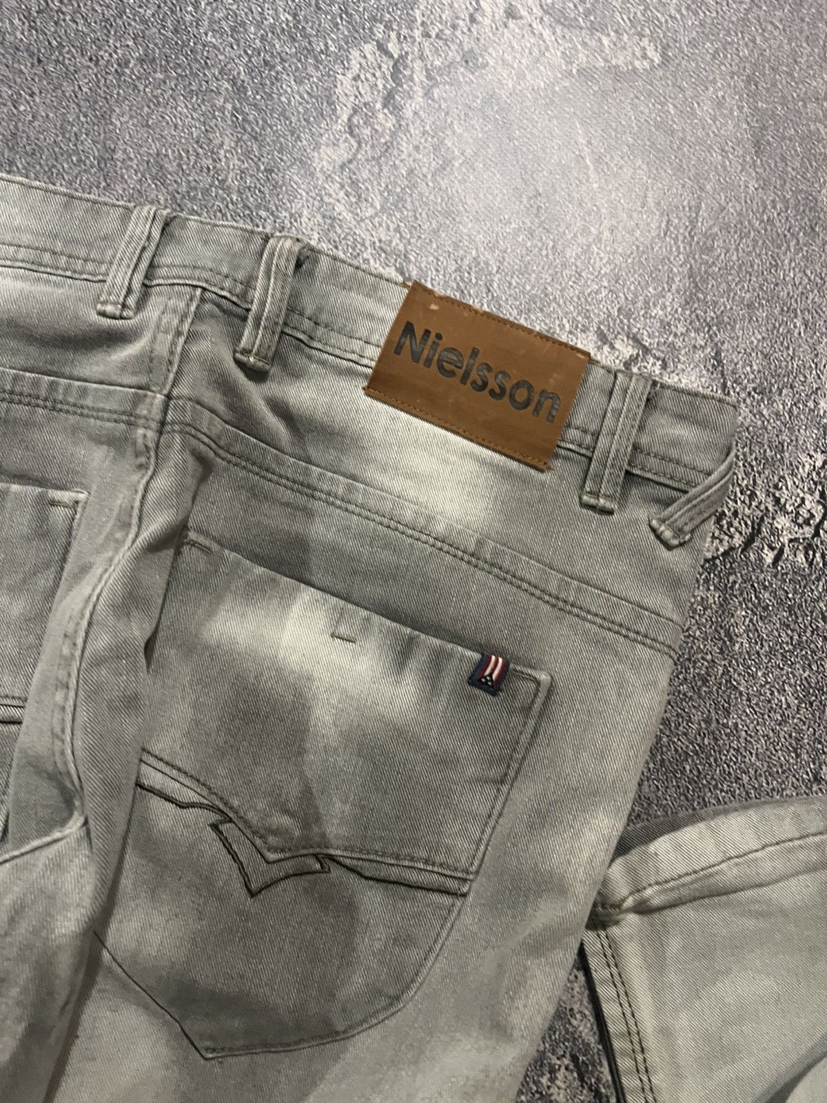 Vintage Y2K Distressed Washed Style / If Six Was Nine Style / Retro Size US 34 / EU 50 - 6 Thumbnail