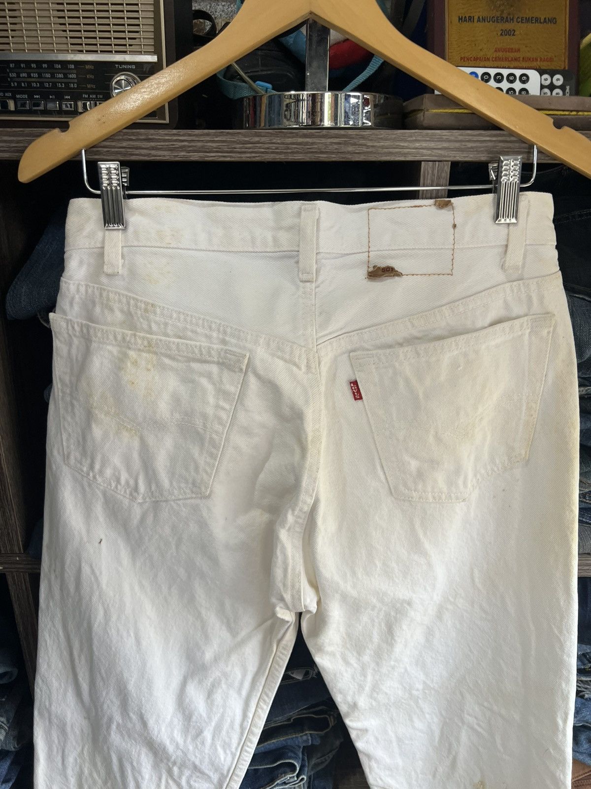 Levi's Vintage Clothing 🔥Vintage Levis 501 Button 520 Denim Size US 31 - 12 Thumbnail