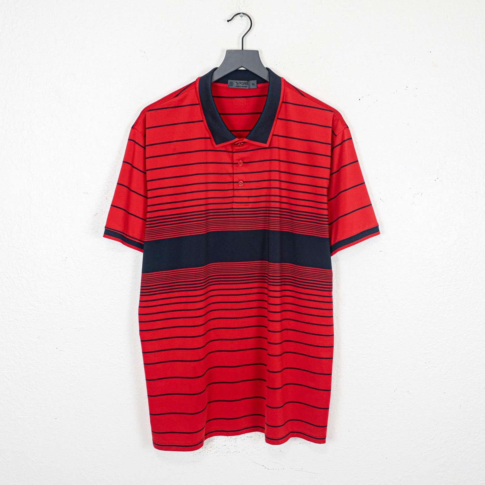 G/FORE G/FORE Golf Tech Polo Shirt Red stripe Short Sleeve XL Size US XL / EU 56 / 4 - 1 Thumbnail