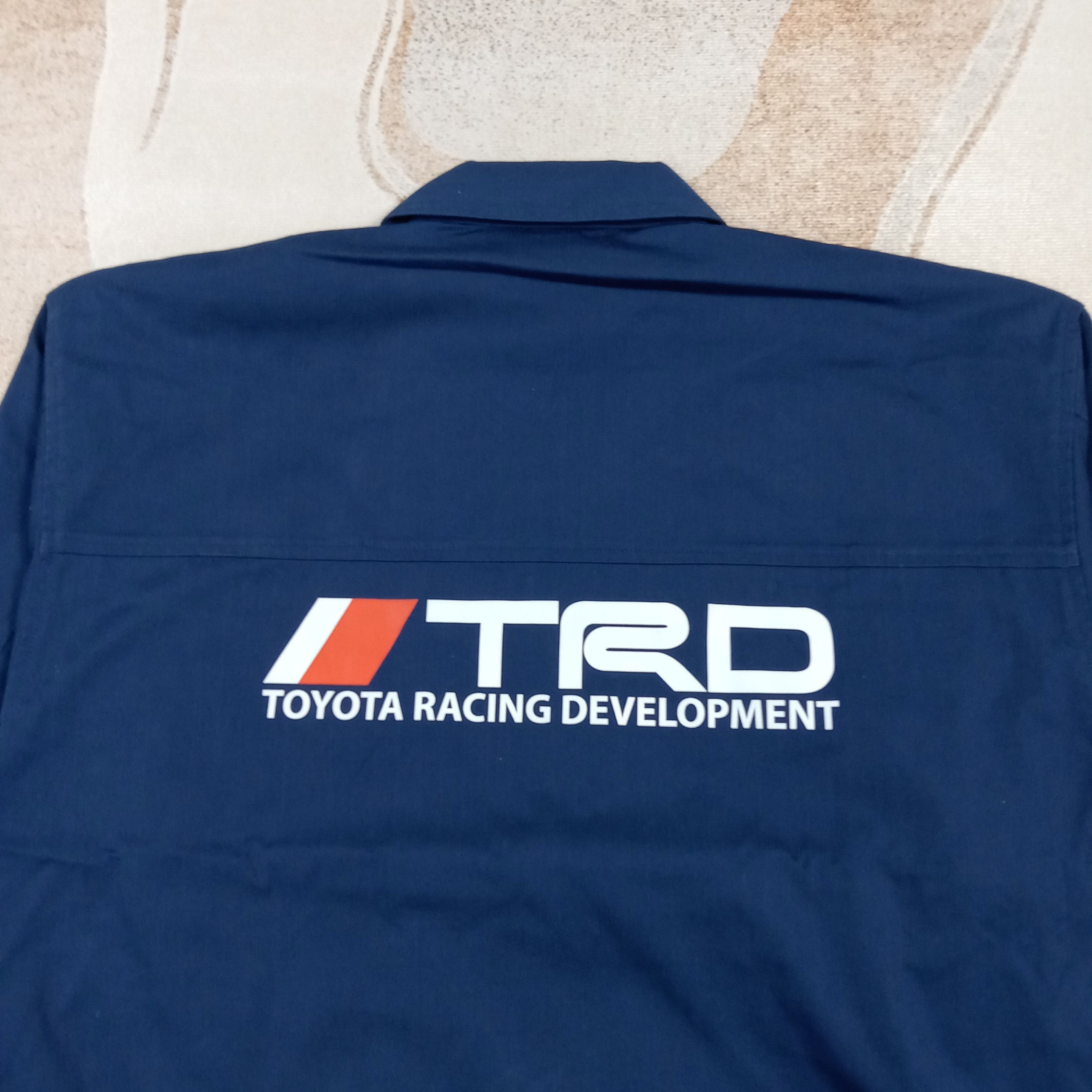 Japanese Brand TRD Toyota Racing Team Custom Logo Jacket C289N9 Size US L / EU 52-54 / 3 - 2 Thumbnail