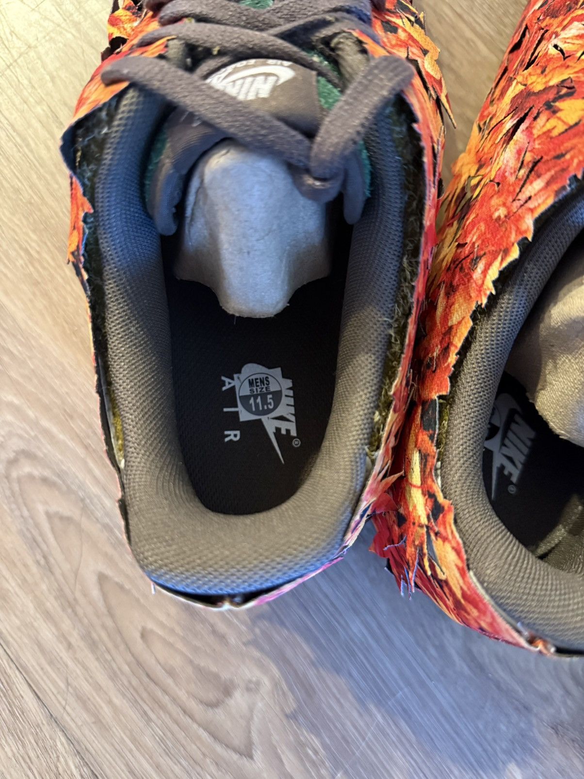 Nike Air Force One LX “Leaf Camo” Size US 11.5 / EU 44-45 - 8 Thumbnail