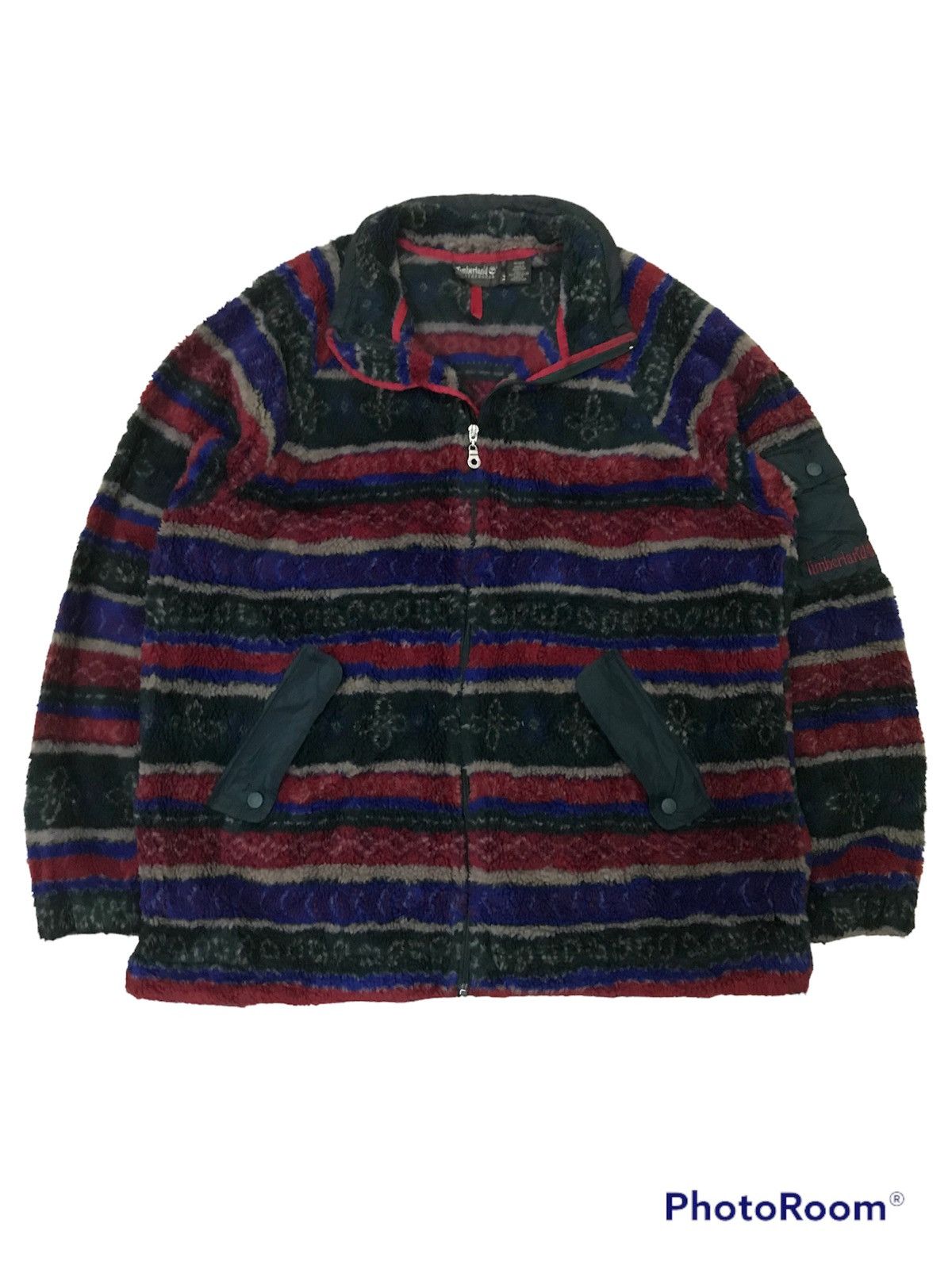 image of Outdoor Style Go Out x Timberland Vintage 90's Timberland Weathergear Sherpa Fleece Jacket (Size XL
