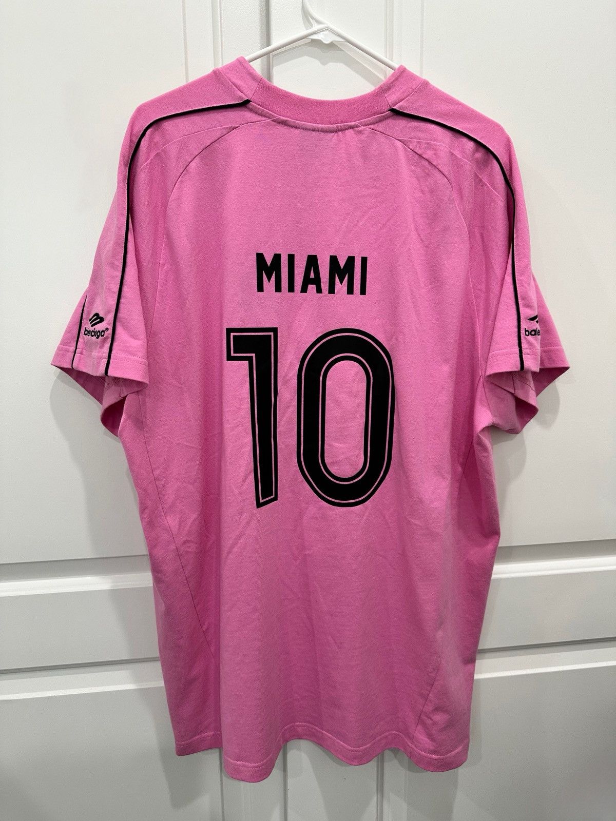 Balenciaga Balenciaga Miami Exclusive Pink Soccer Jersey T