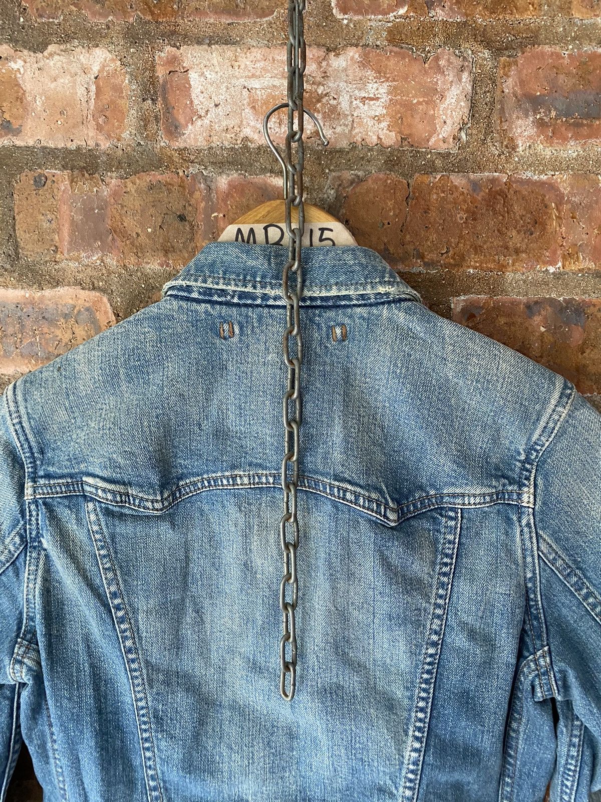 GOA 2000s GOA stone wash V denim Jacket Size US S / EU 44-46 / 1 - 12 Thumbnail