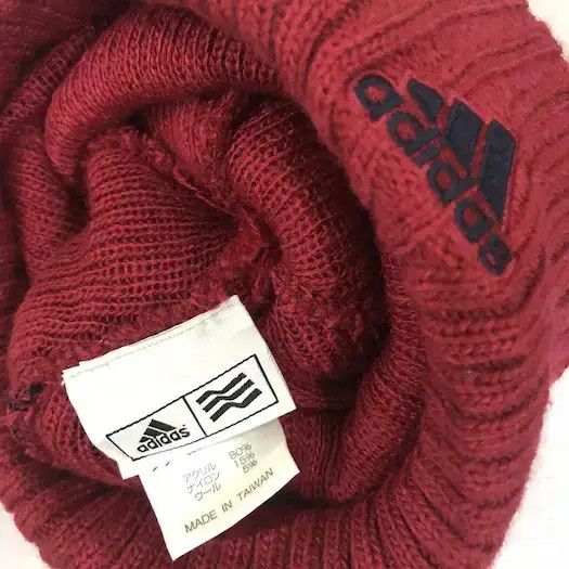 Adidas Vintage Adidas Knit Bobble Beanie Hat Size ONE SIZE - 4 Thumbnail