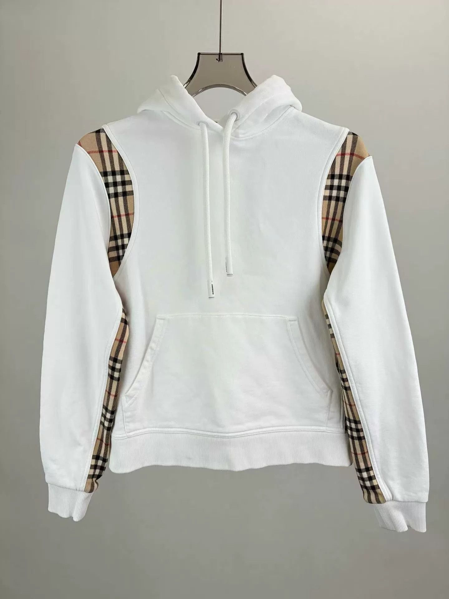 Burberry Burberry Classic Check Panel Hoodie Size XS / US 0-2 / IT 36-38 - 1 Thumbnail
