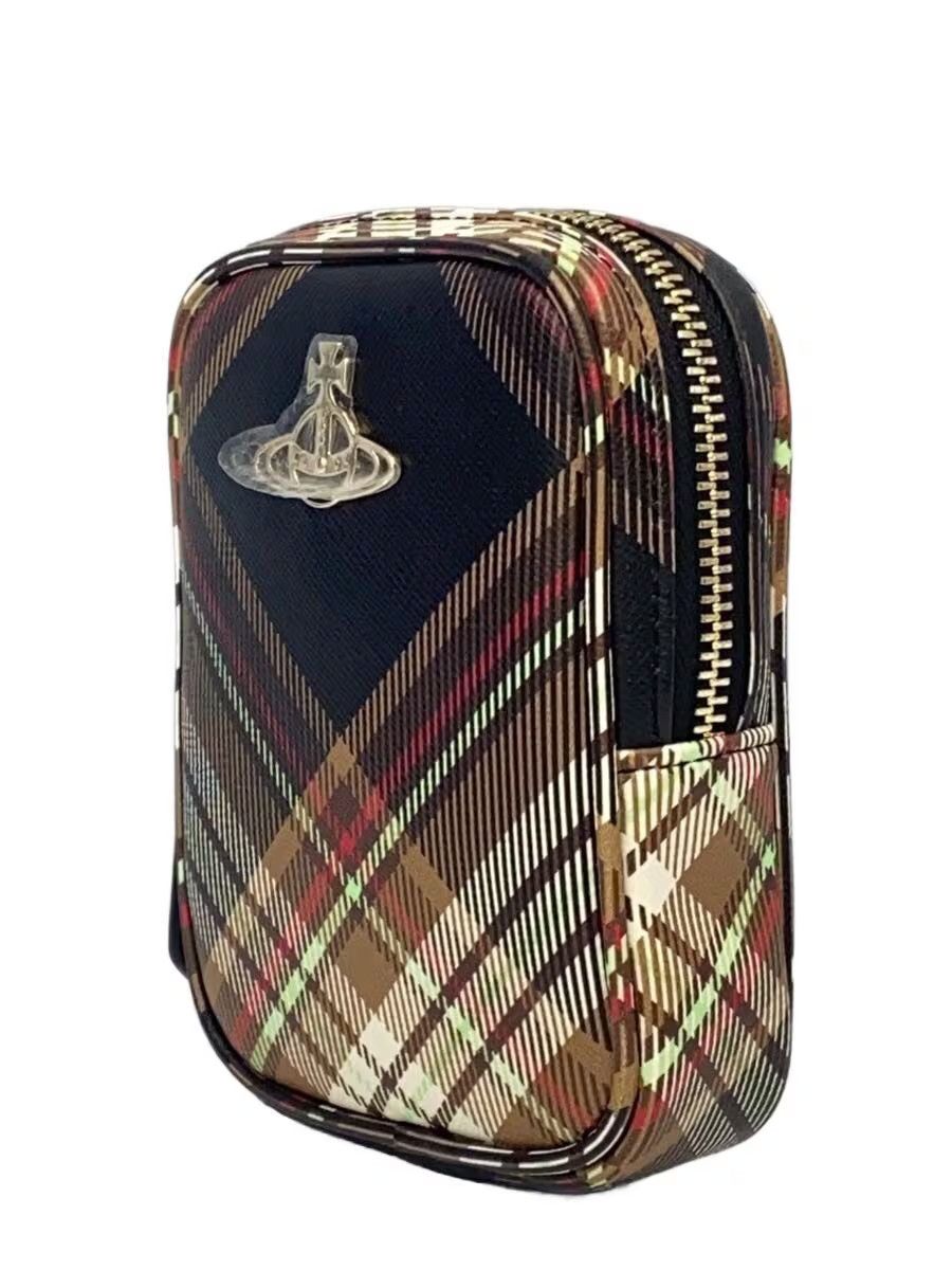 Vivienne Westwood Plaid Orb Cigarette Pouch Size ONE SIZE - 2 Thumbnail