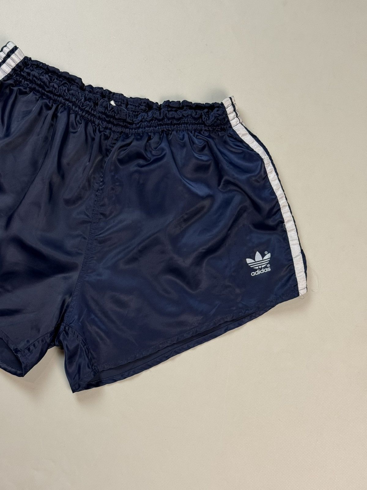 Adidas Adidas Vintage 80s 90s Nylon Soccer Fottball Shorts Germany Size US 34 / EU 50 - 6 Thumbnail
