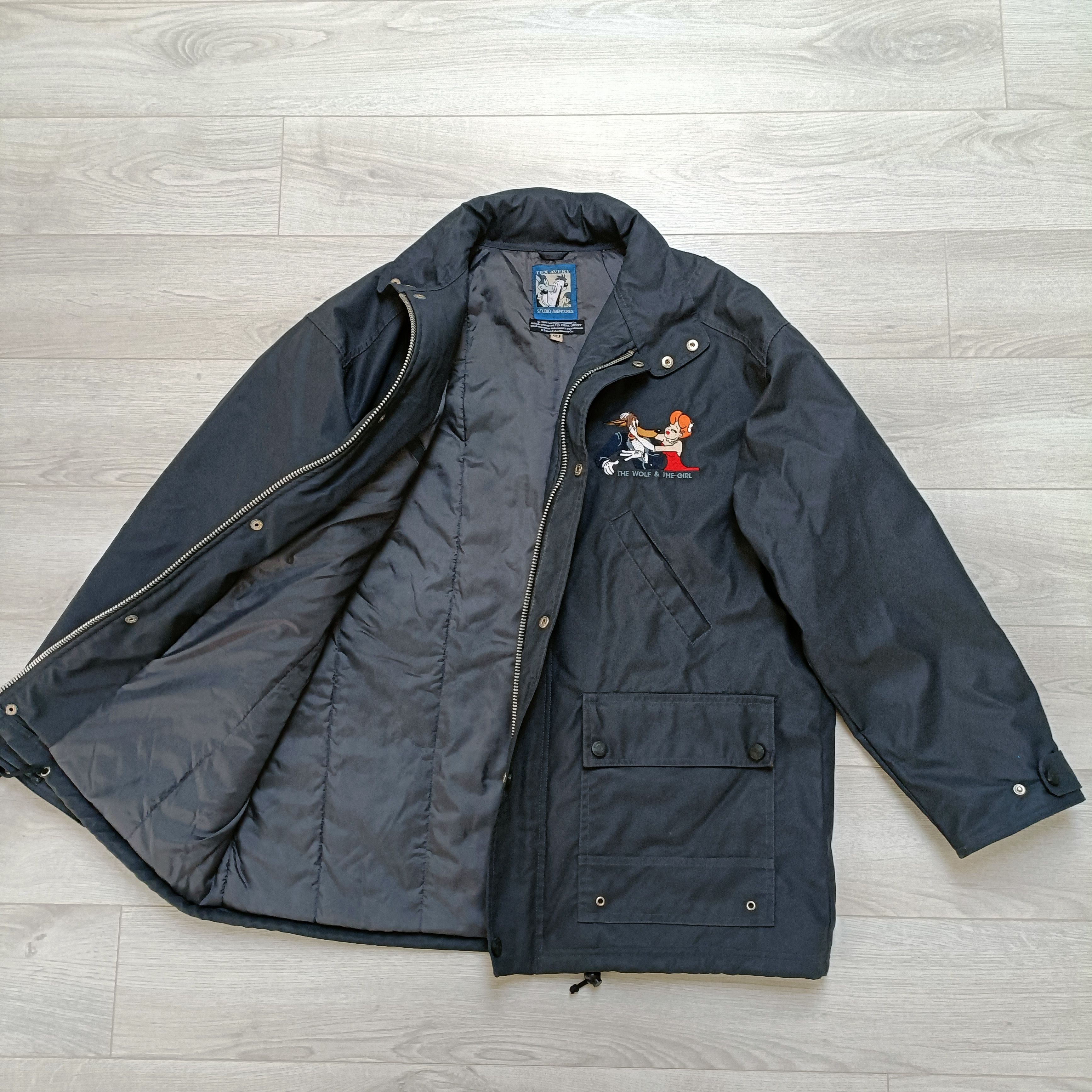 Vintage Tex Avery The Wolf & The Girl Studio Adventures Men's Jacket Size US XL / EU 56 / 4 - 2 Thumbnail