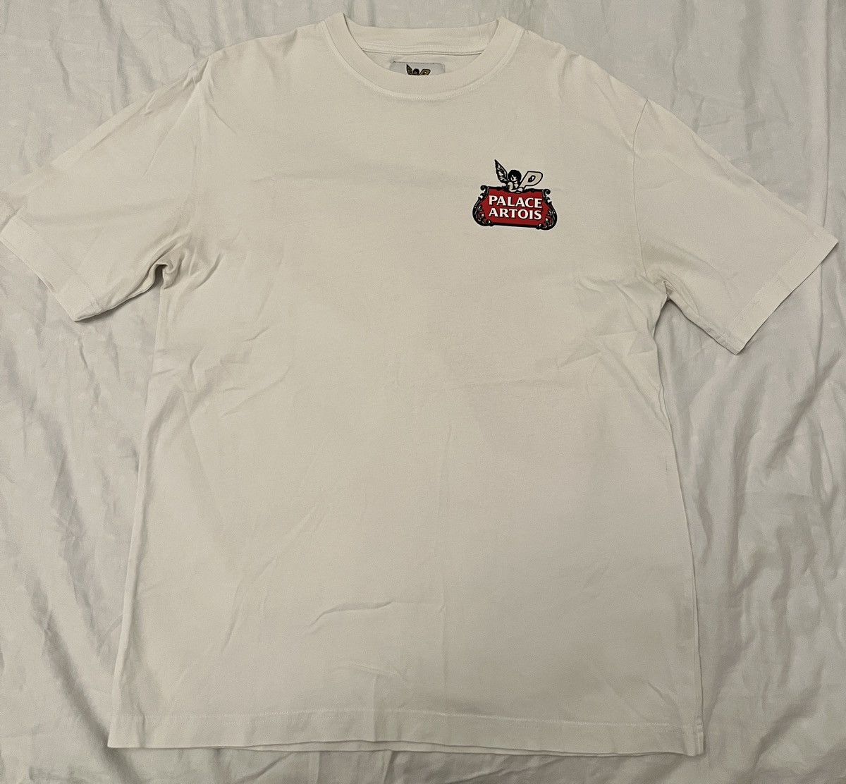 Palace Palace x Stella Artois White T-Shirt Size US M / EU 48-50 / 2 - 1 Thumbnail